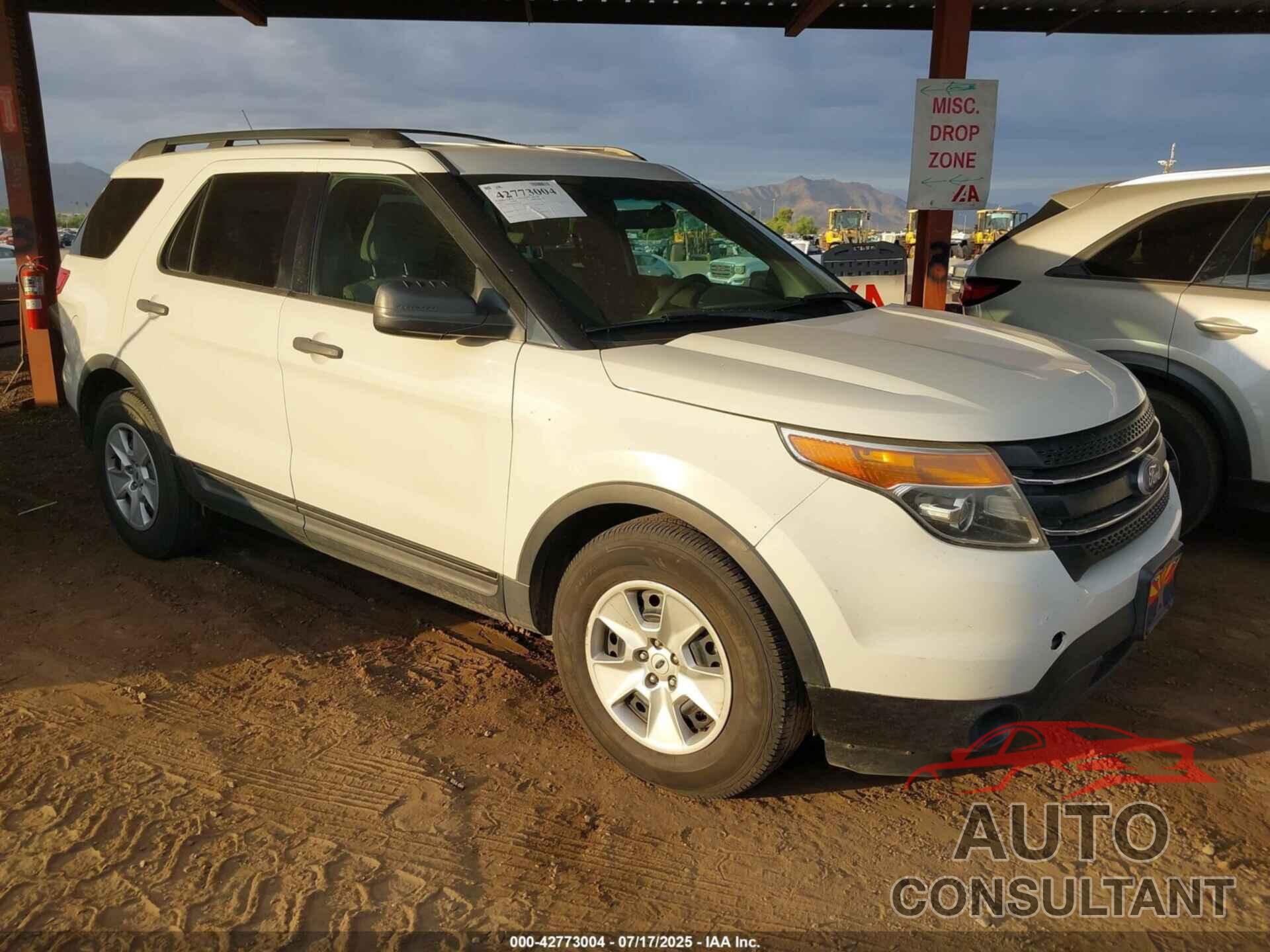 FORD EXPLORER 2012 - 1FMHK7B89CGA21297