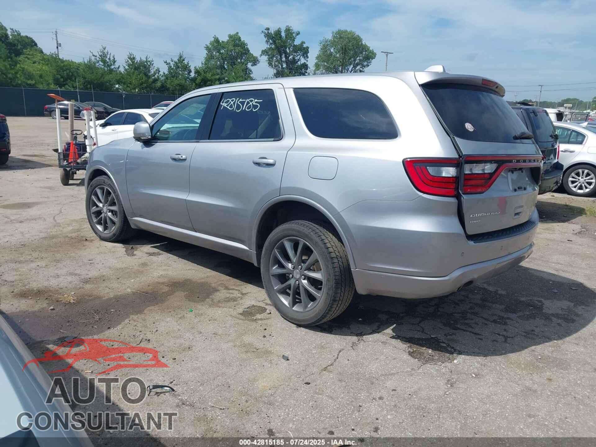 DODGE DURANGO 2017 - 1C4RDJDG8HC814299