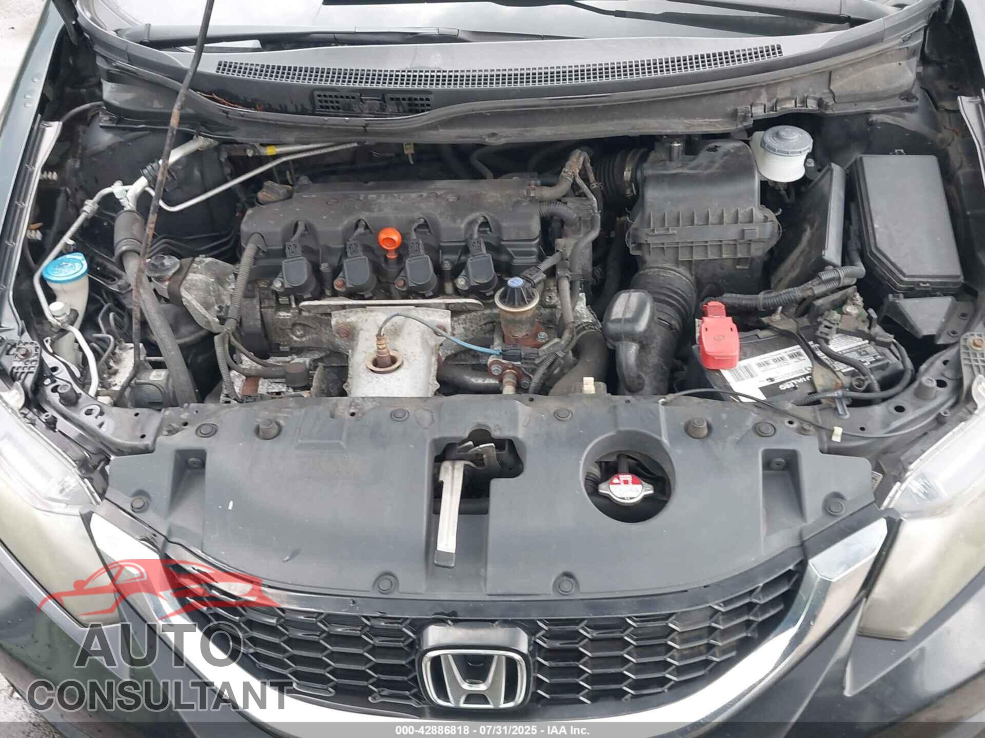 HONDA CIVIC 2013 - 19XFB2F99DE070051