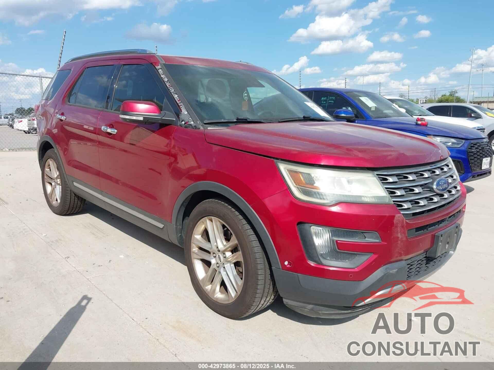 FORD EXPLORER 2016 - 1FM5K7F85GGB41343