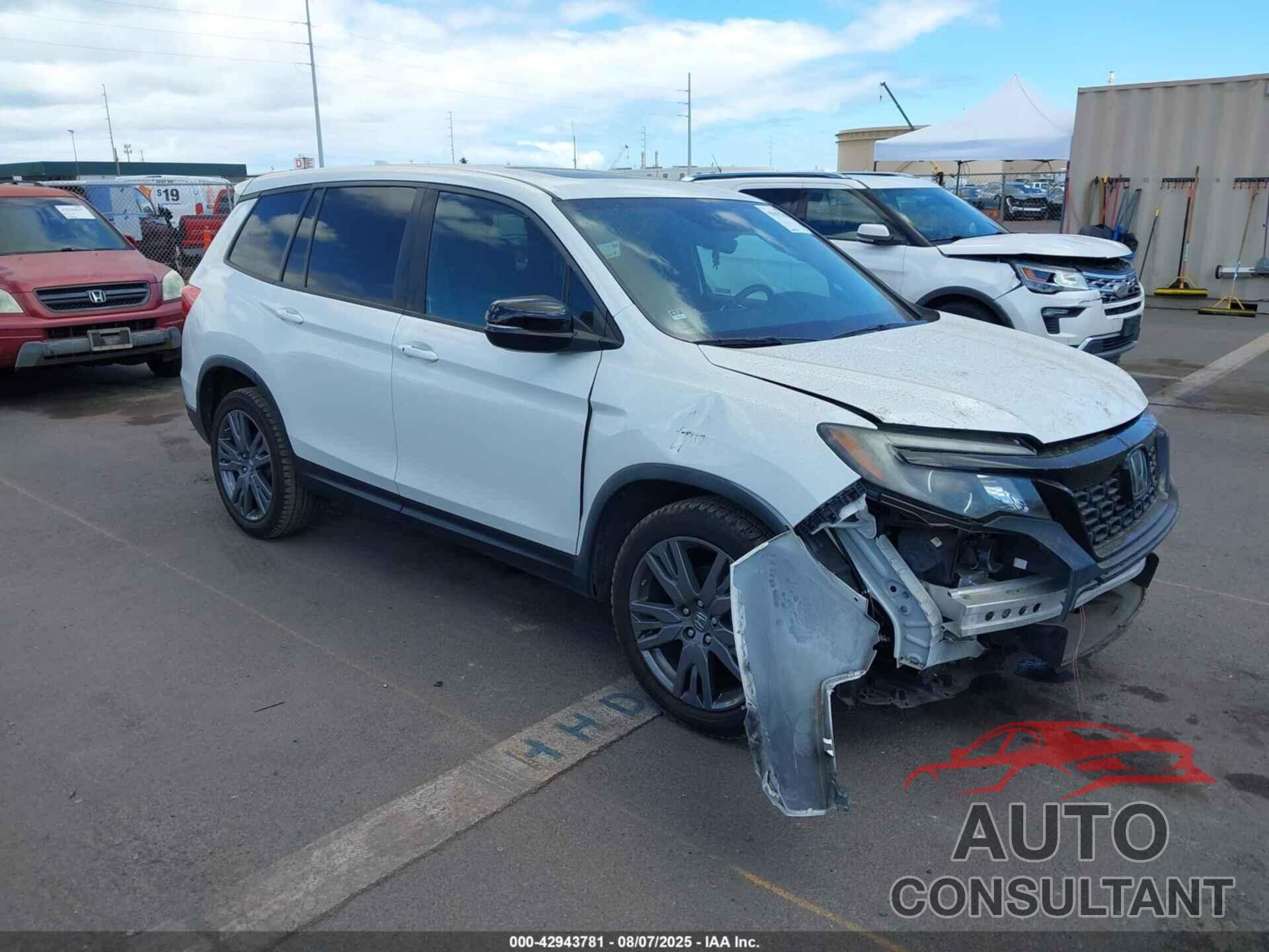 HONDA PASSPORT 2021 - 5FNYF7H59MB001083