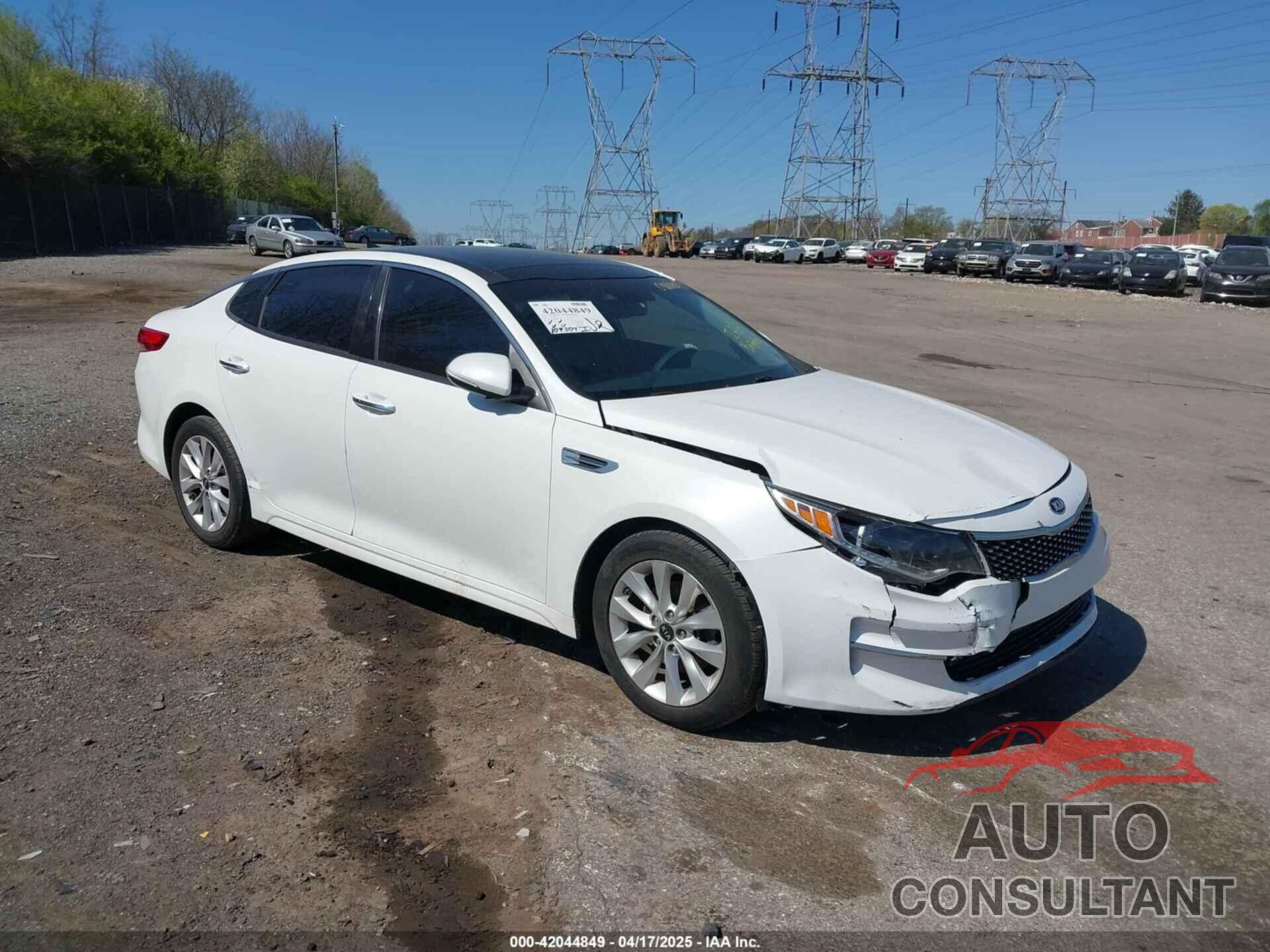 KIA OPTIMA 2016 - 5XXGU4L37GG048085