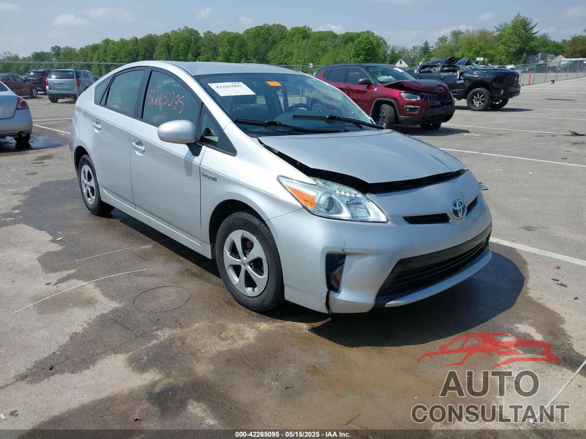 TOYOTA PRIUS 2014 - JTDKN3DU5E1811948