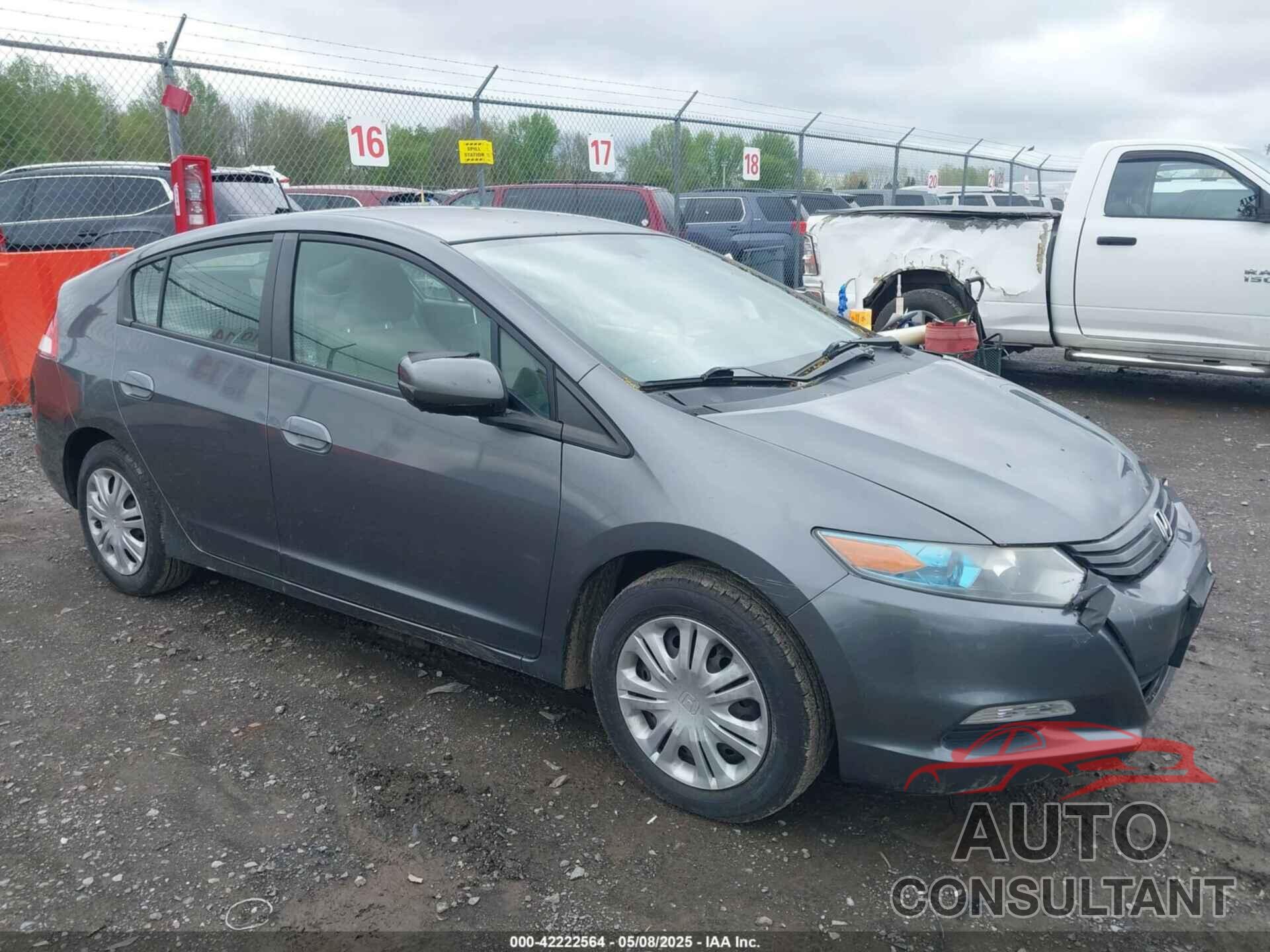 HONDA INSIGHT 2010 - JHMZE2H55AS041684