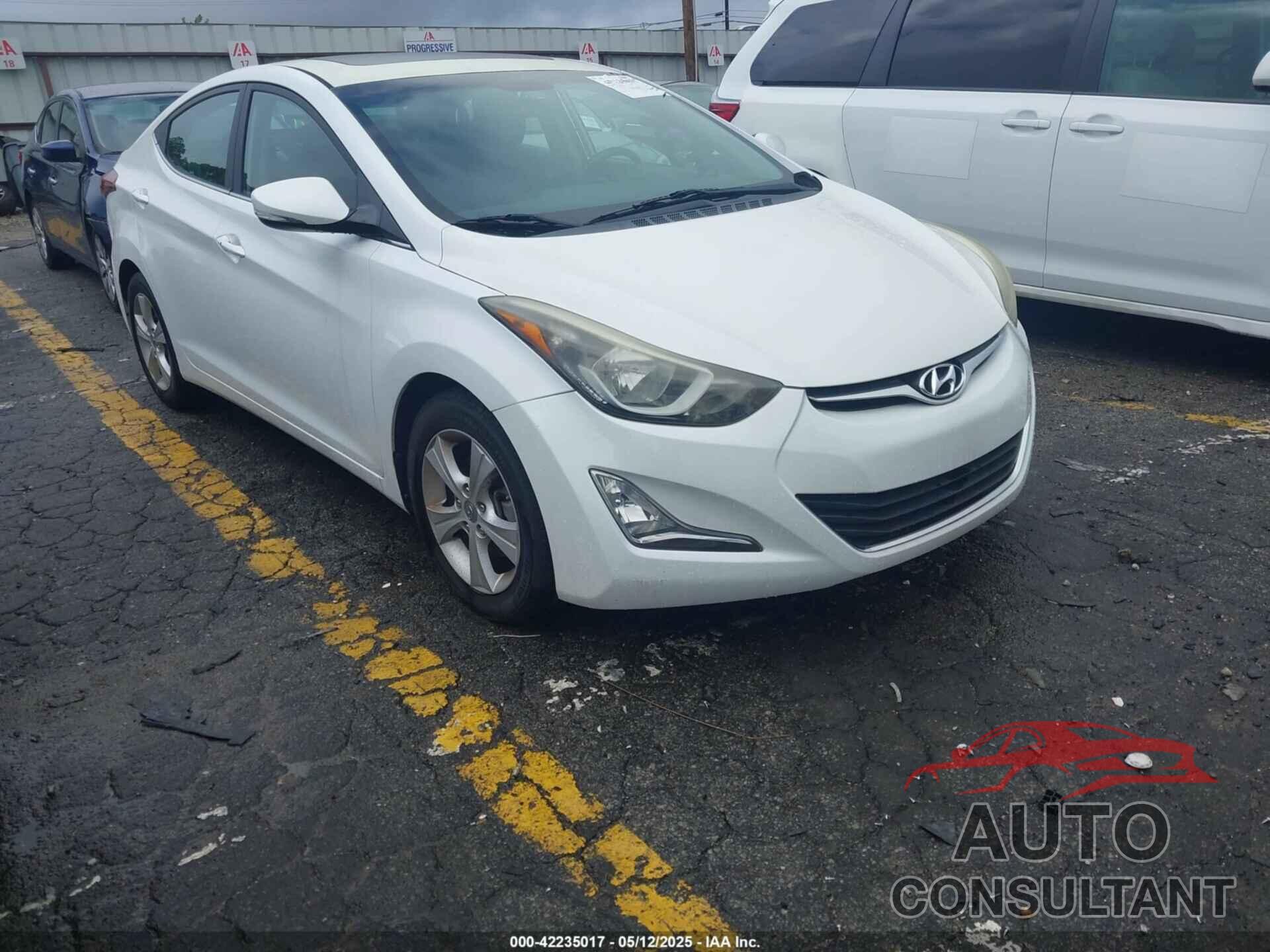 HYUNDAI ELANTRA 2016 - 5NPDH4AE9GH784963