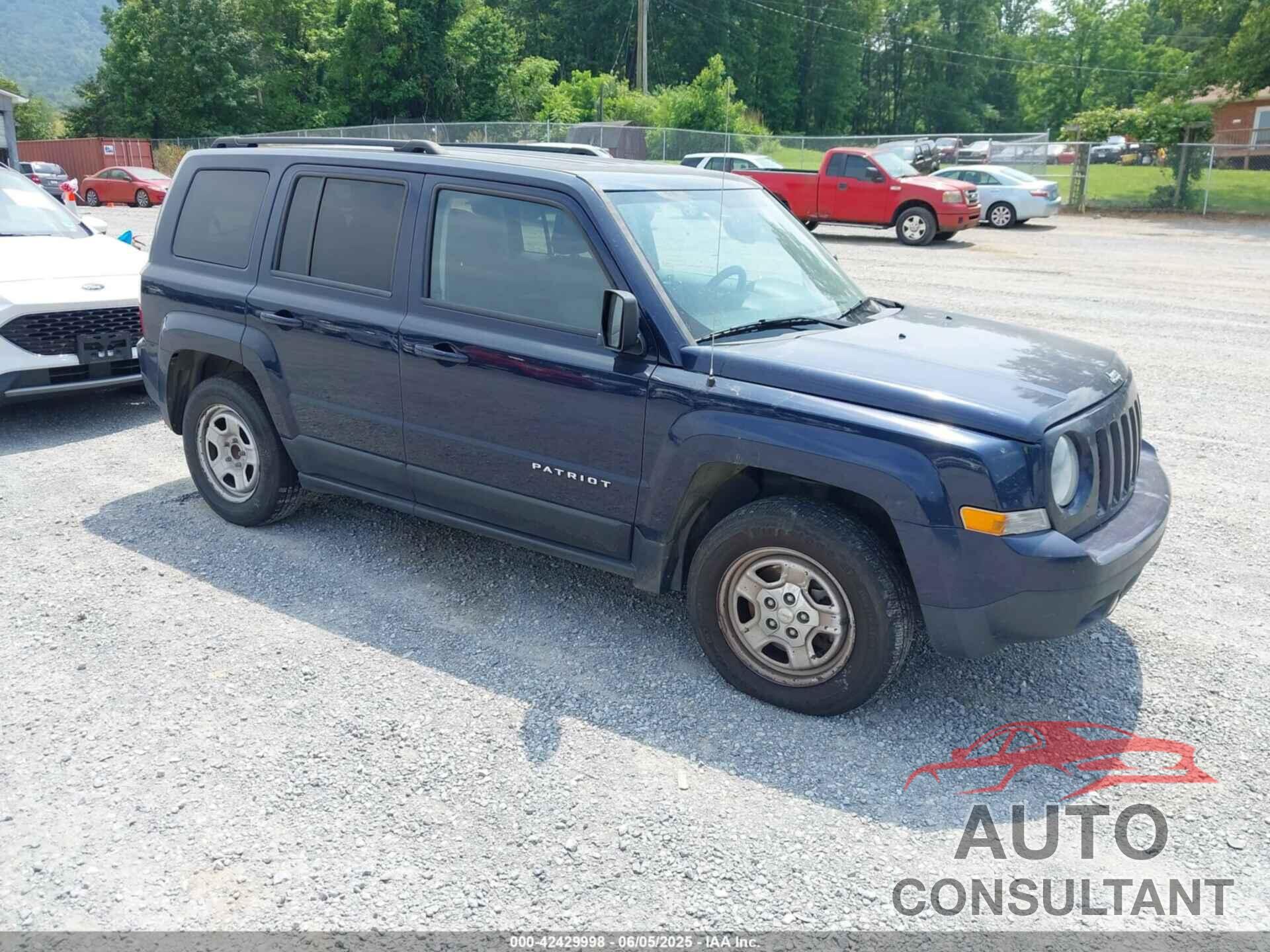 JEEP PATRIOT 2016 - 1C4NJPBAXGD670093