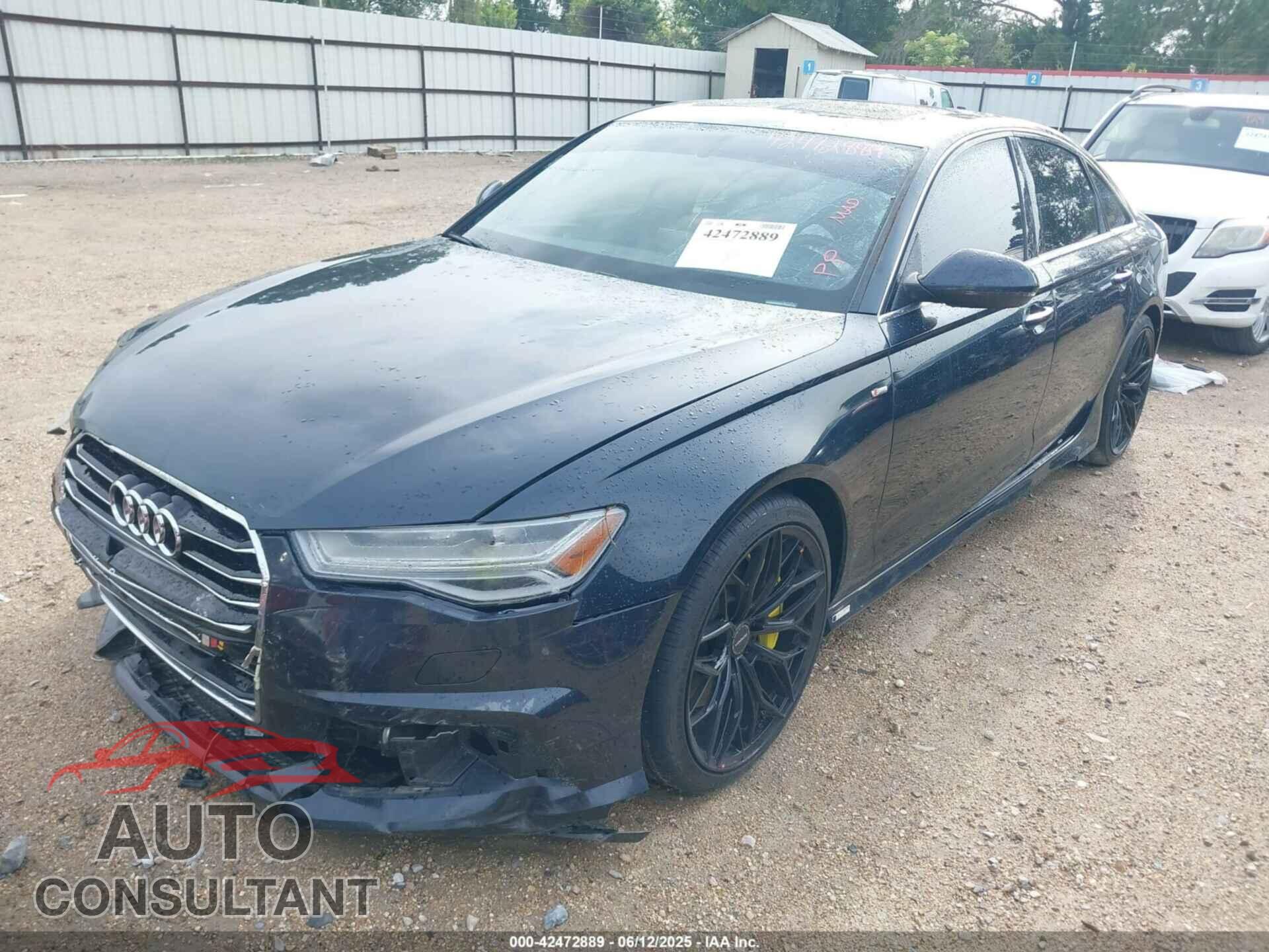 AUDI A6 2016 - WAUGFAFC2GN180208