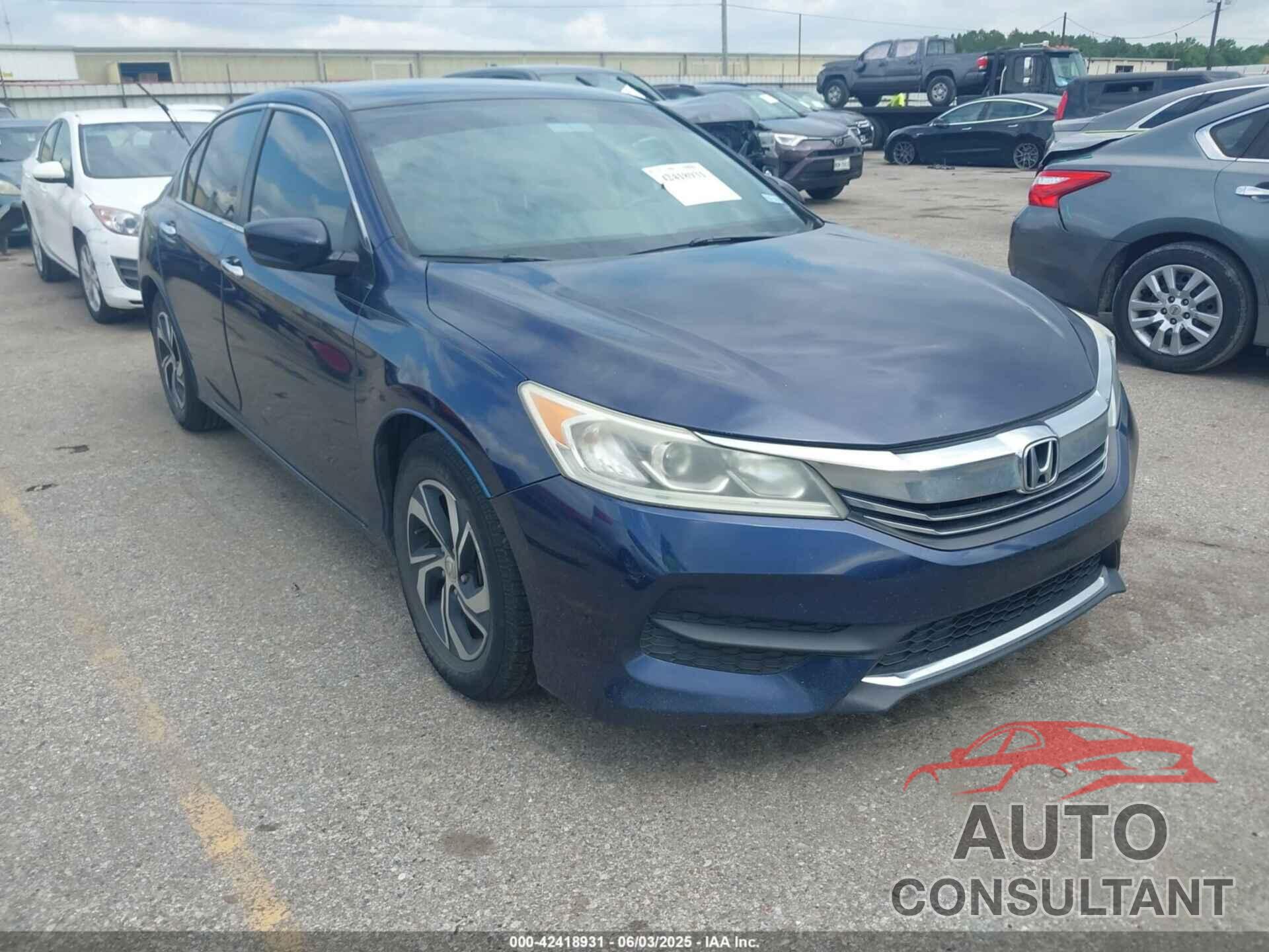 HONDA ACCORD 2016 - 1HGCR2F36GA002051