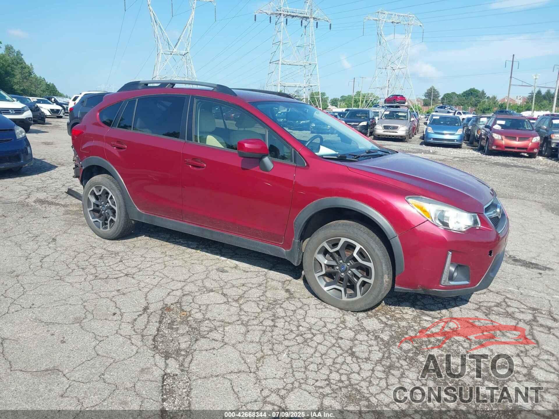 SUBARU CROSSTREK 2016 - JF2GPADC1G8266127