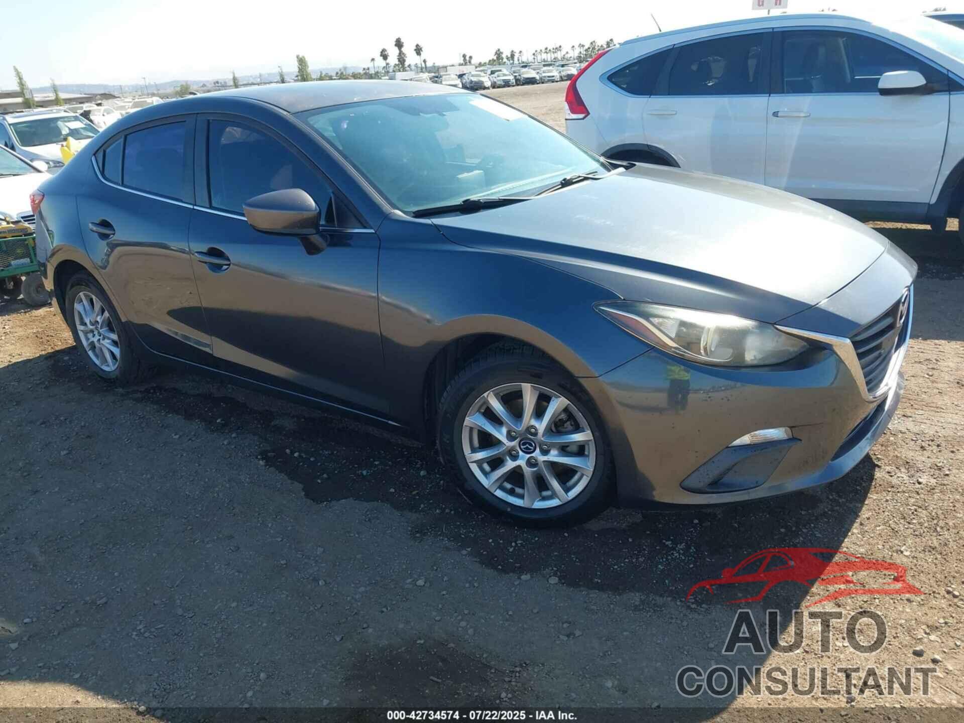 MAZDA MAZDA3 2016 - JM1BM1U72G1339907