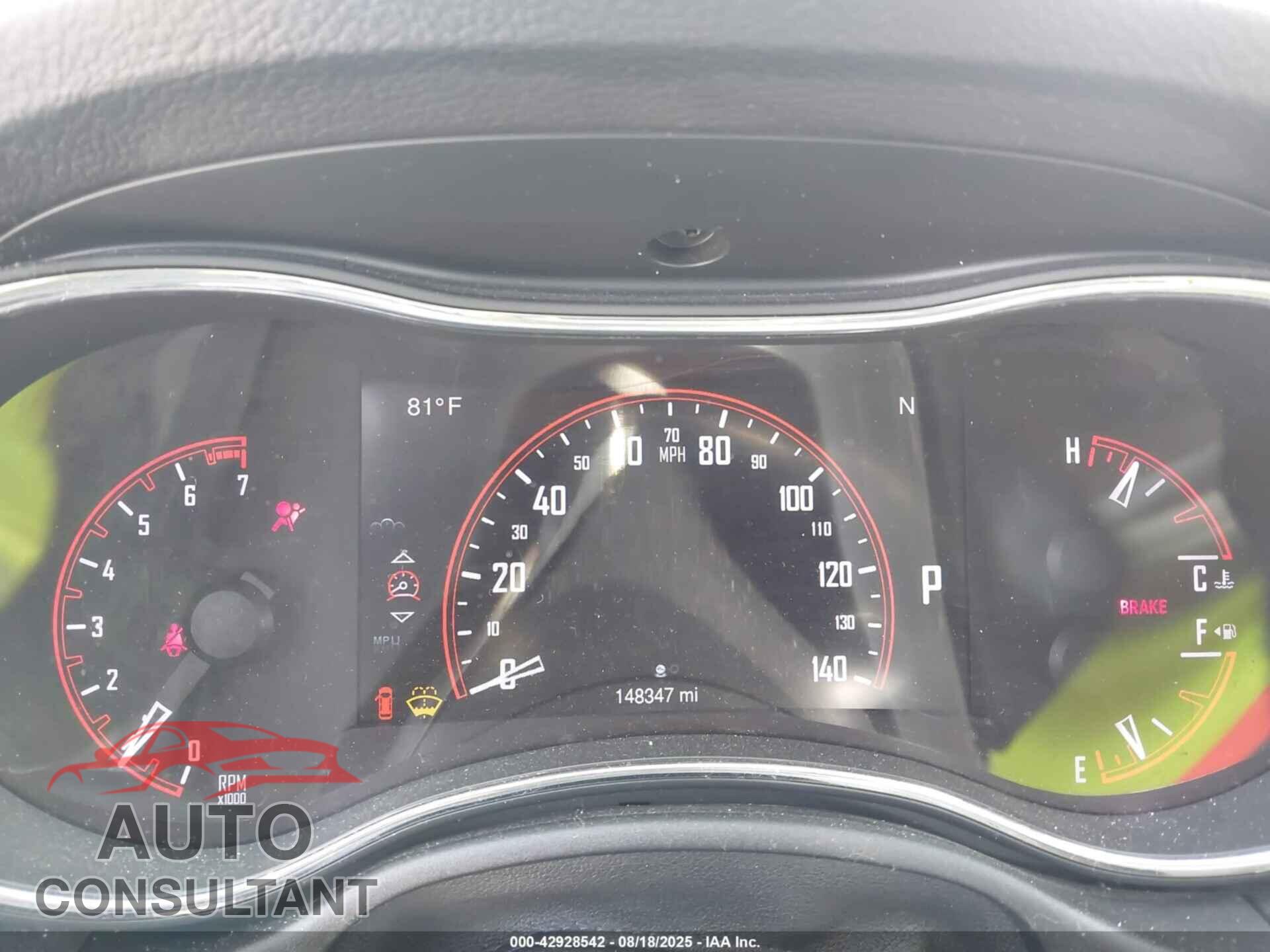 DODGE DURANGO 2015 - 1C4RDJDG2FC851166