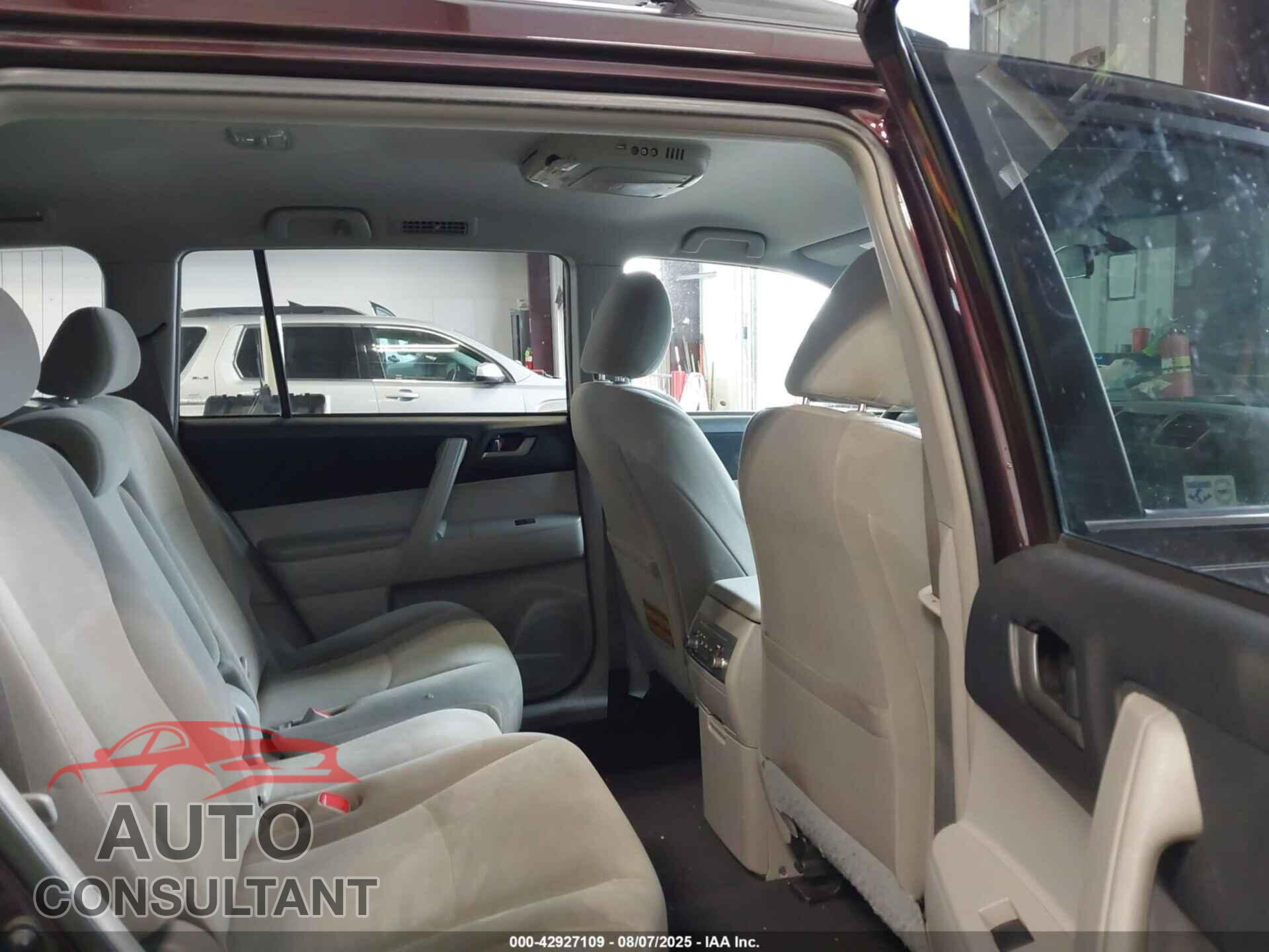TOYOTA HIGHLANDER 2012 - 5TDBK3EHXCS151934