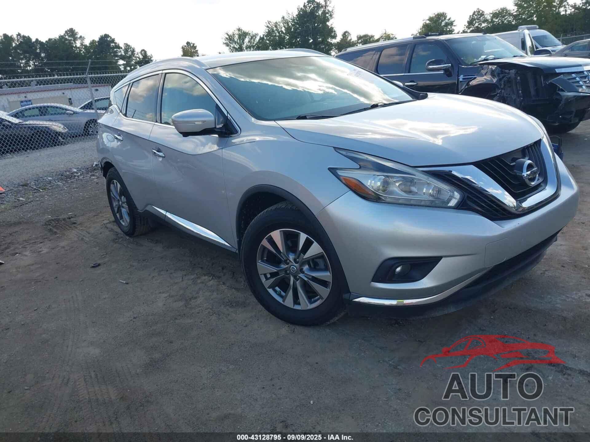 NISSAN MURANO 2015 - 5N1AZ2MH2FN228109