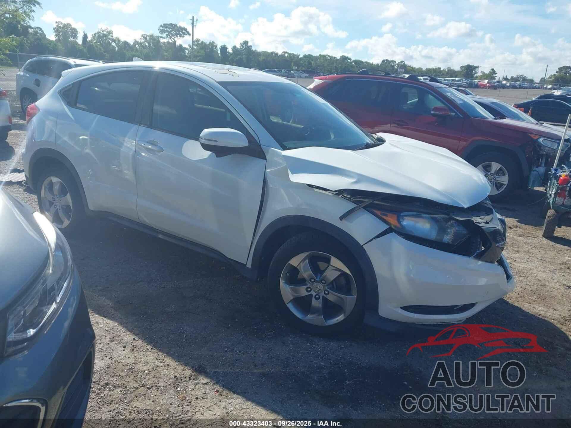 HONDA HR-V 2017 - 3CZRU6H53HM724184
