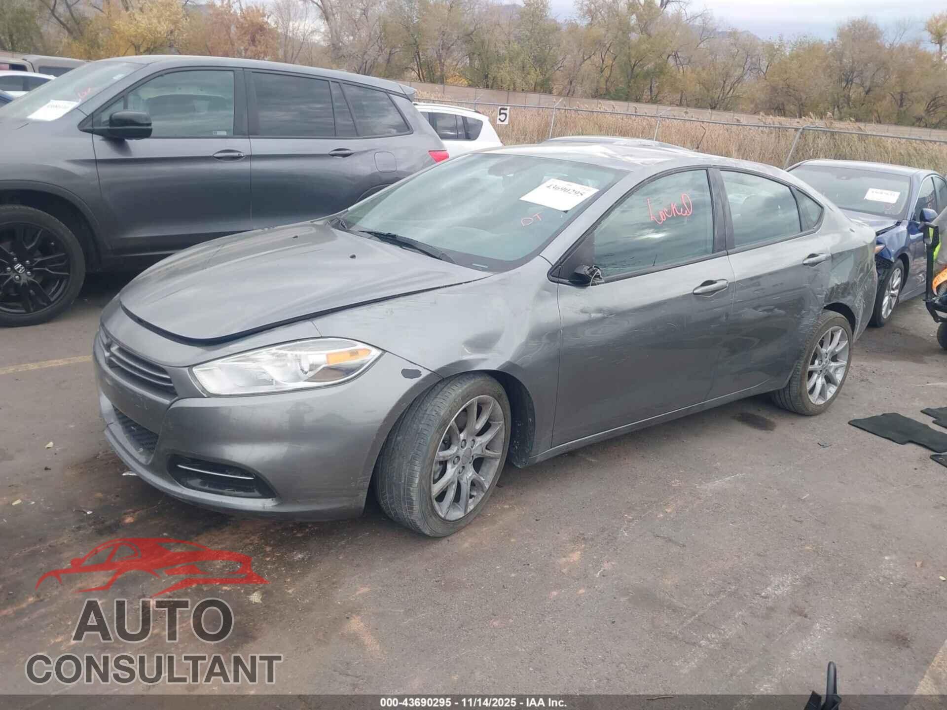 DODGE DART 2013 - 1C3CDFBA0DD313000