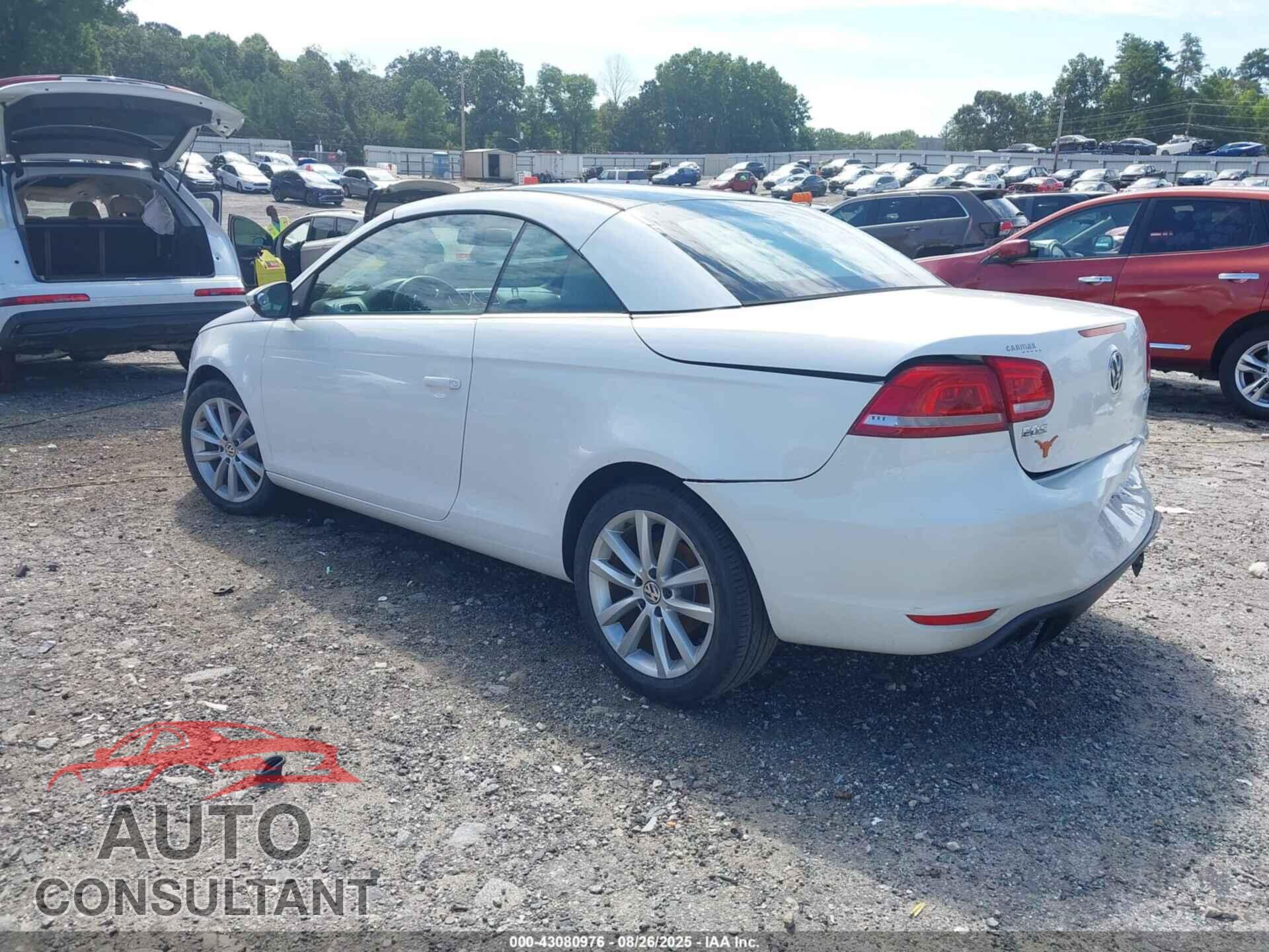 VOLKSWAGEN EOS 2012 - WVWBW7AH1CV009818
