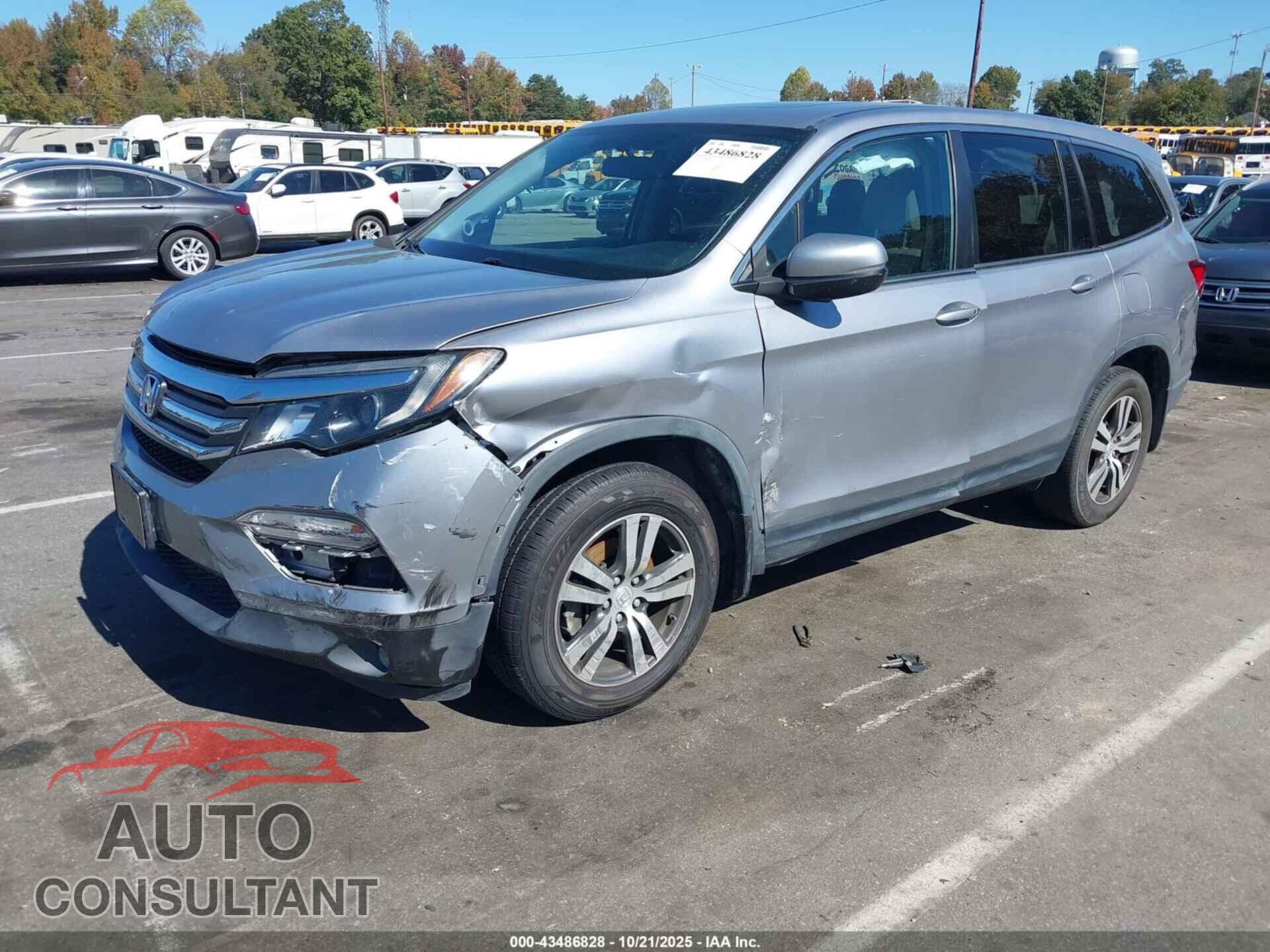 HONDA PILOT 2017 - 5FNYF5H5XHB002852