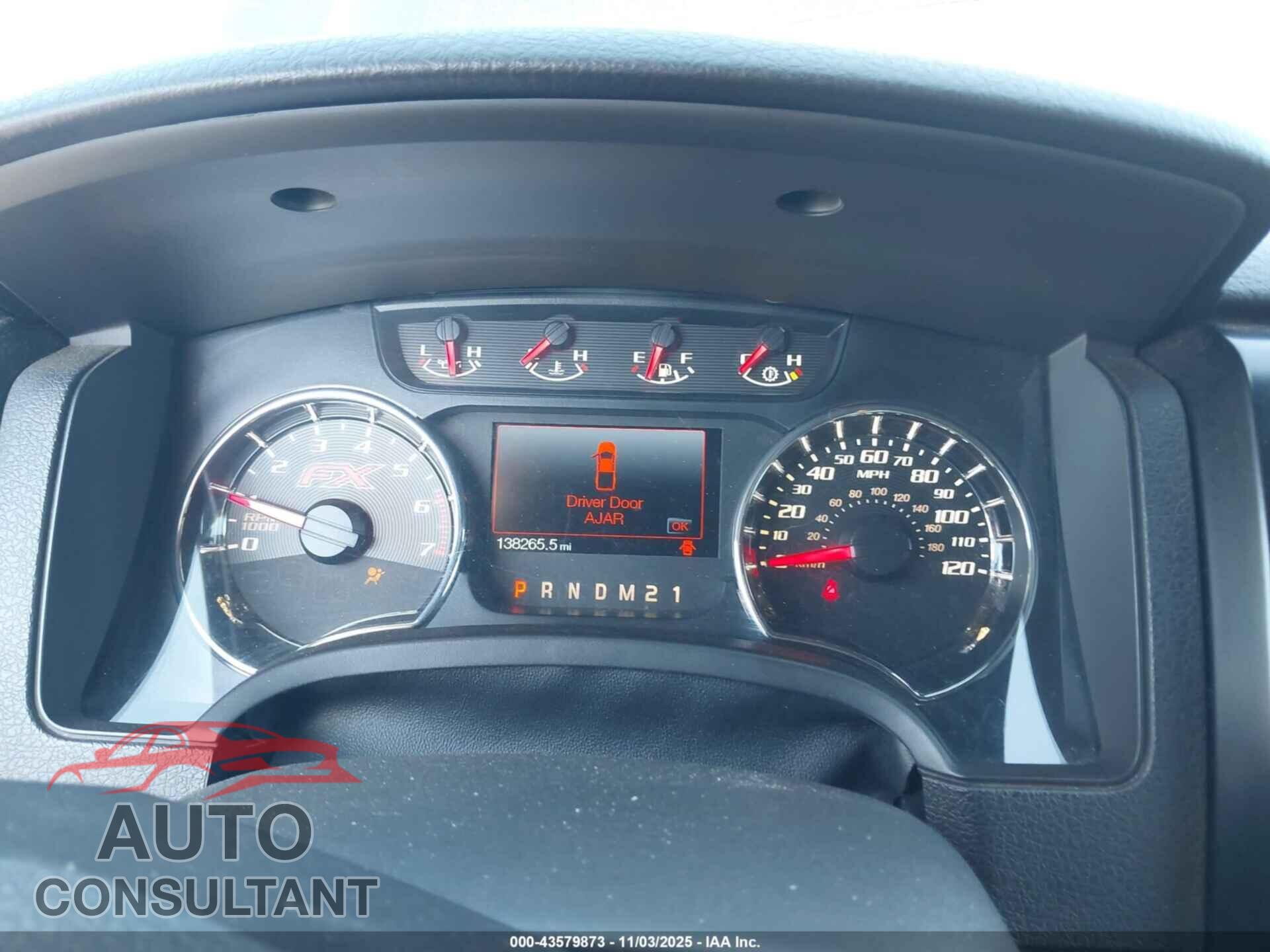 FORD F-150 2013 - 1FTFW1ETXDFD44794