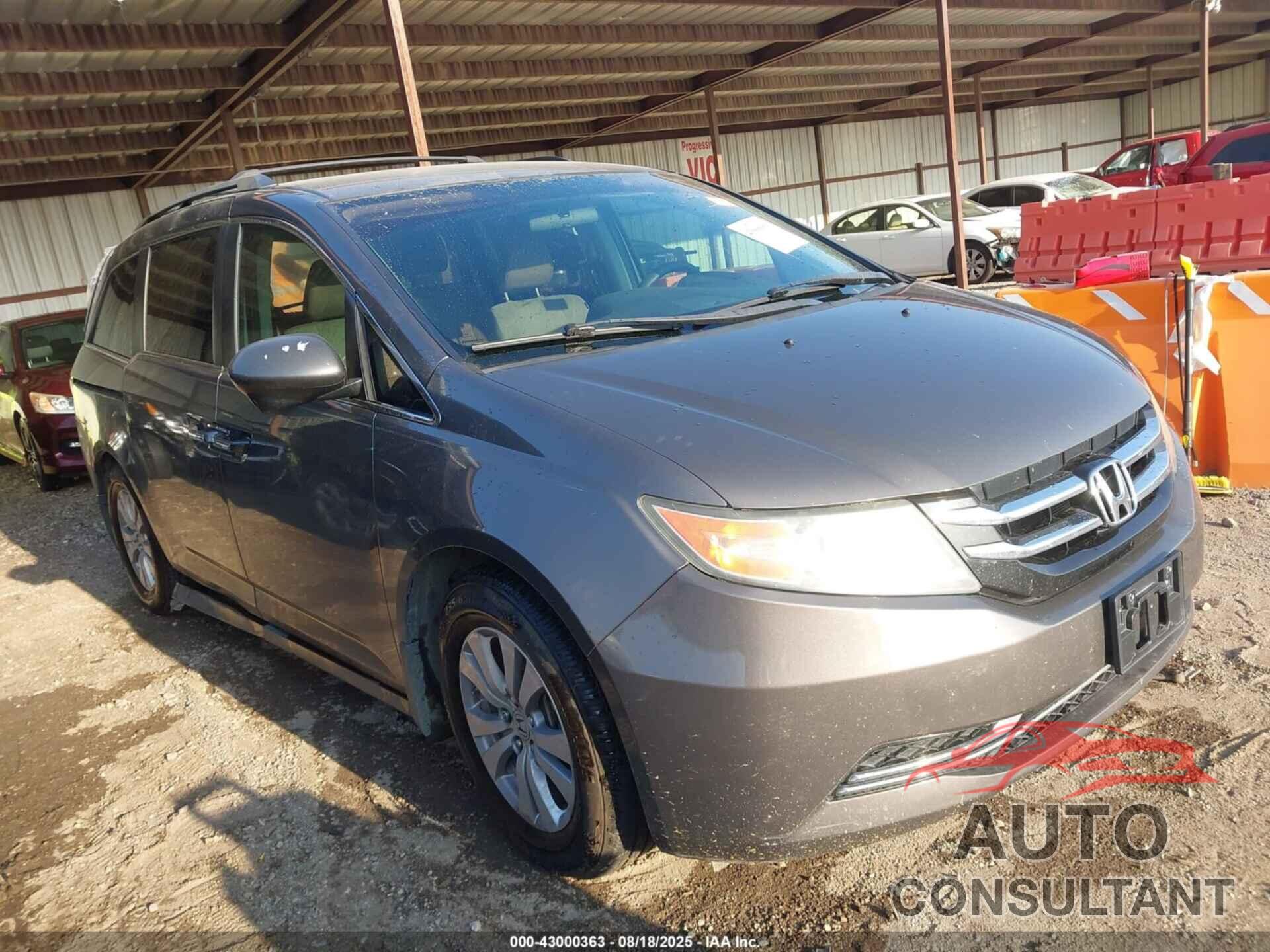 HONDA ODYSSEY 2015 - 5FNRL5H4XFB026635