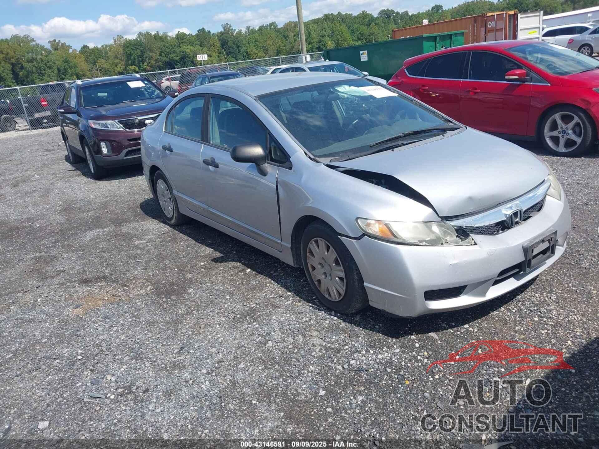 HONDA CIVIC 2010 - 19XFA1F35AE077843