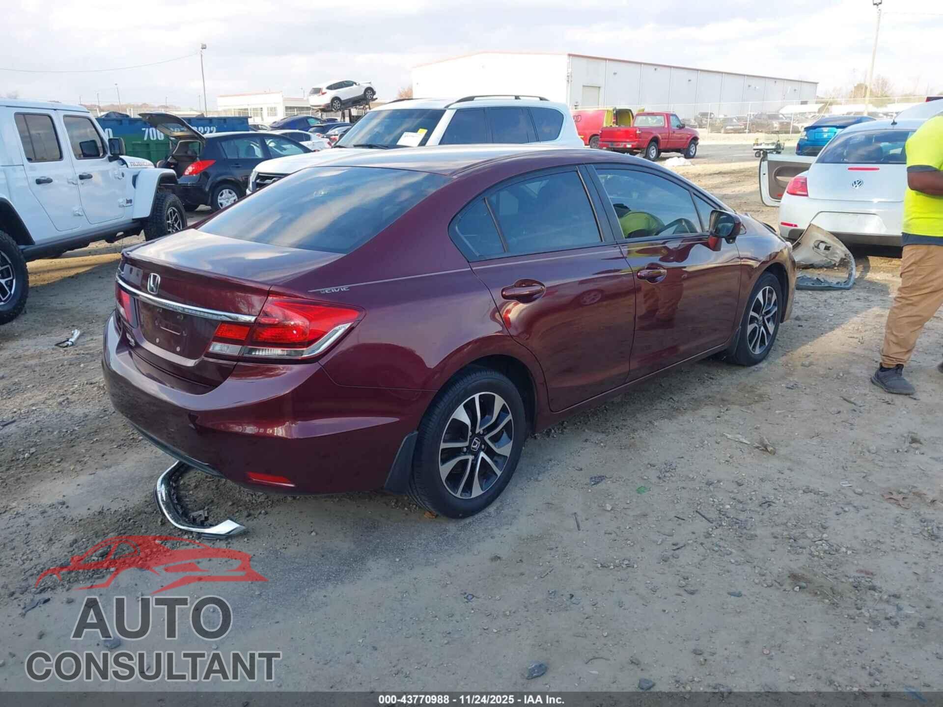 HONDA CIVIC 2014 - 19XFB2F88EE024400