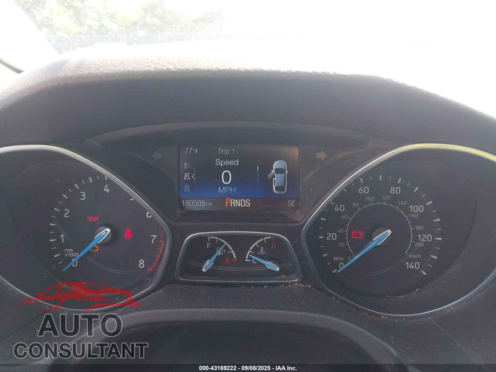 FORD FOCUS 2016 - 1FADP3K25GL398415