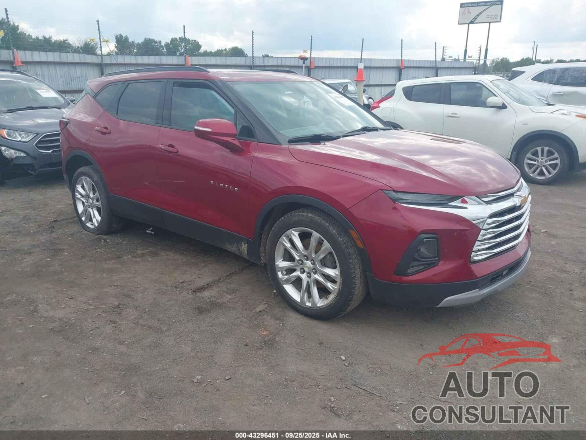 CHEVROLET BLAZER 2019 - 3GNKBDRS9KS674150