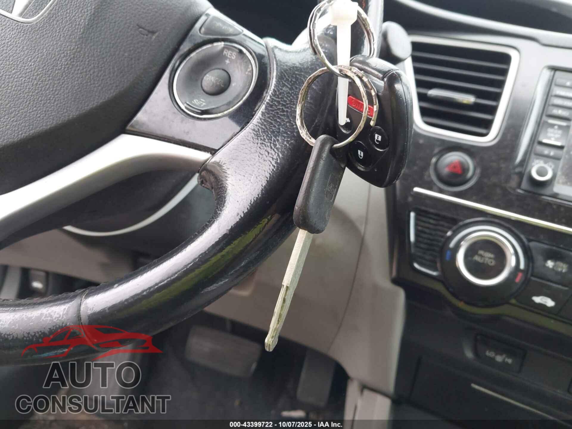 HONDA CIVIC 2013 - 19XFB2F94DE252871