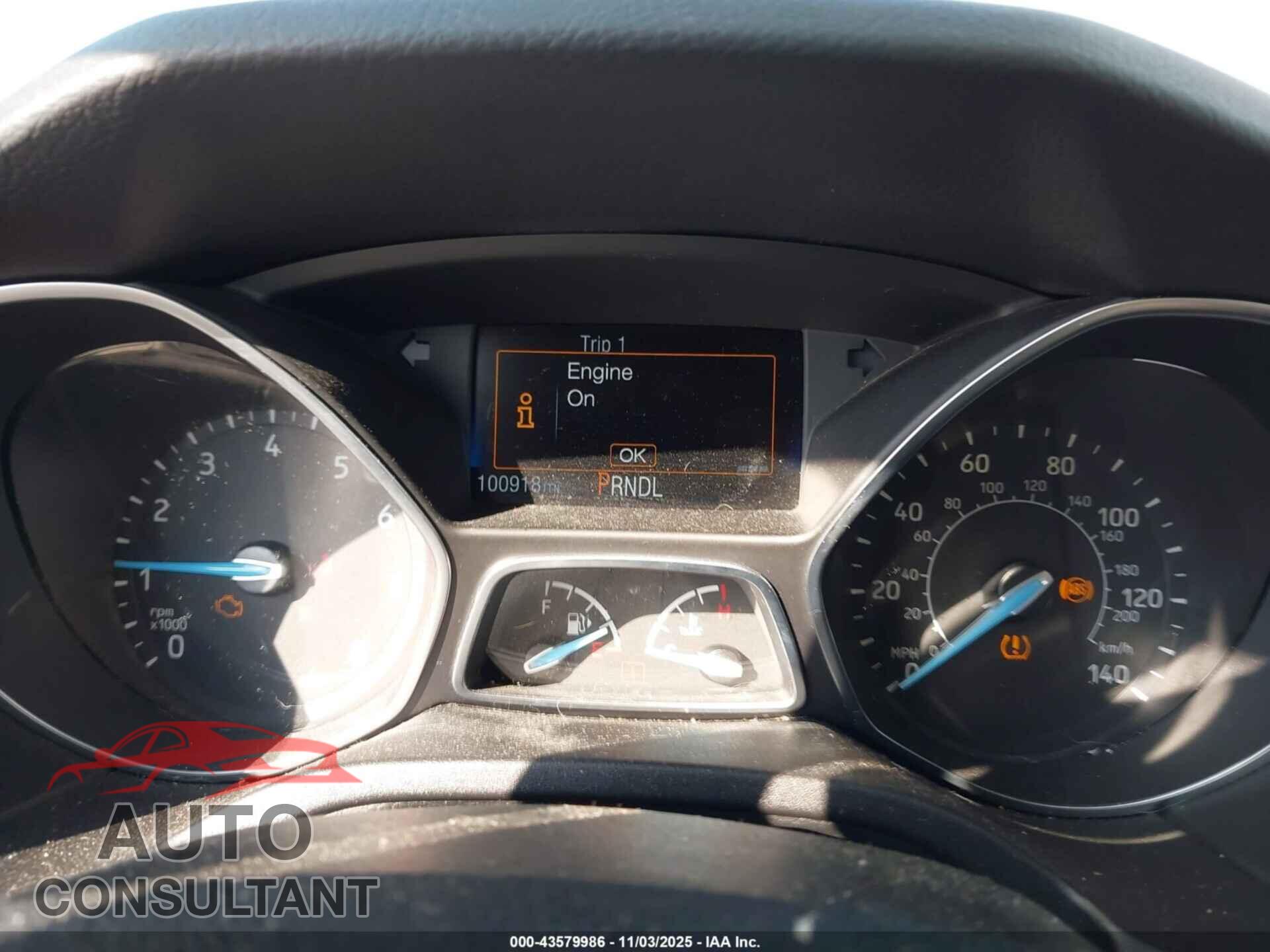 FORD FOCUS 2017 - 1FADP3E21HL337883