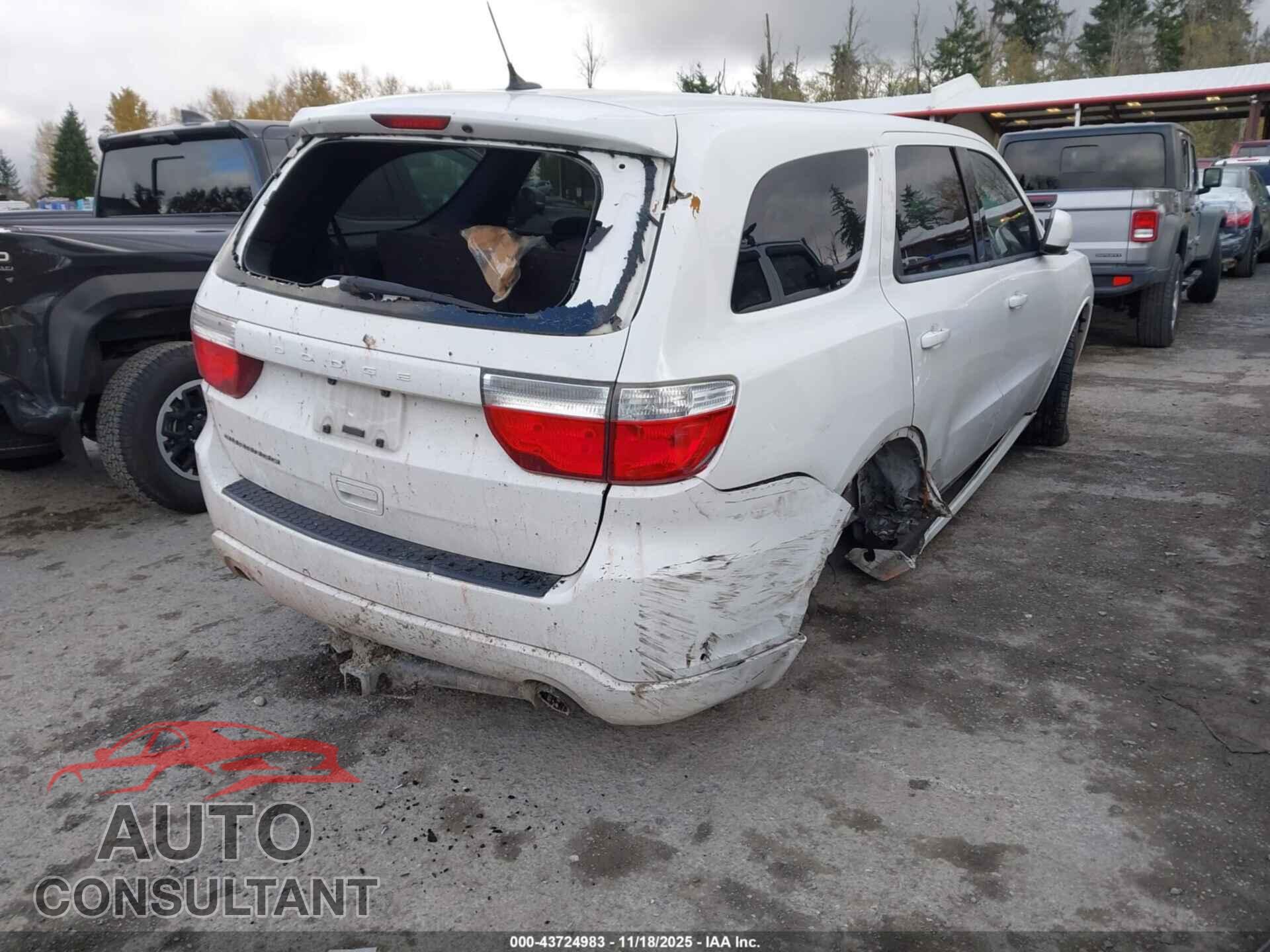 DODGE DURANGO 2013 - 1C4RDHAG4DC689552