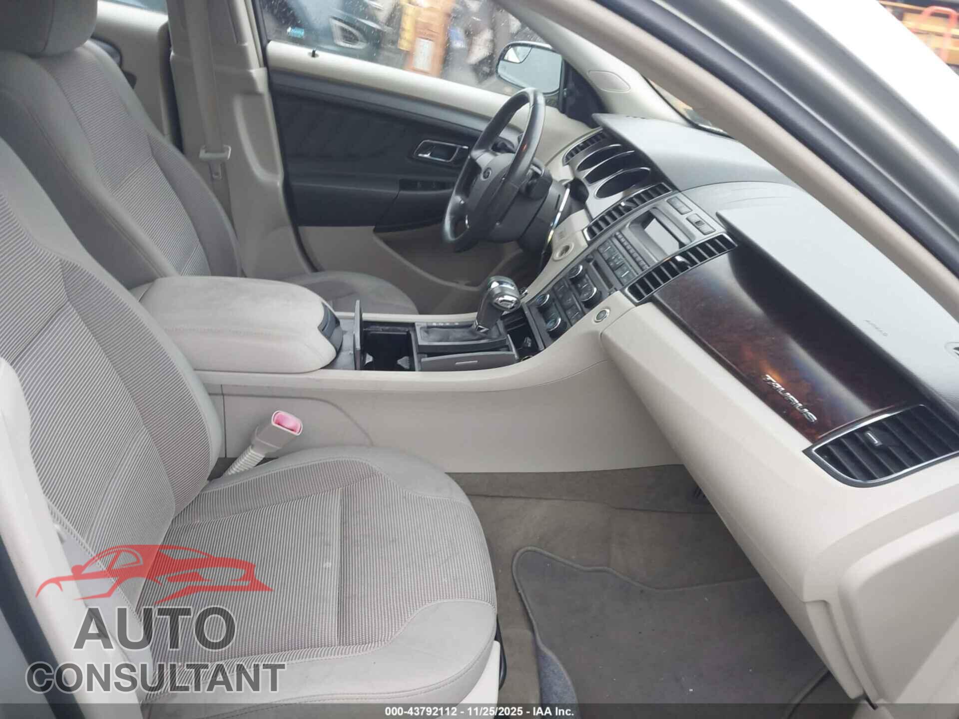 FORD TAURUS 2012 - 1FAHP2EW6CG103190
