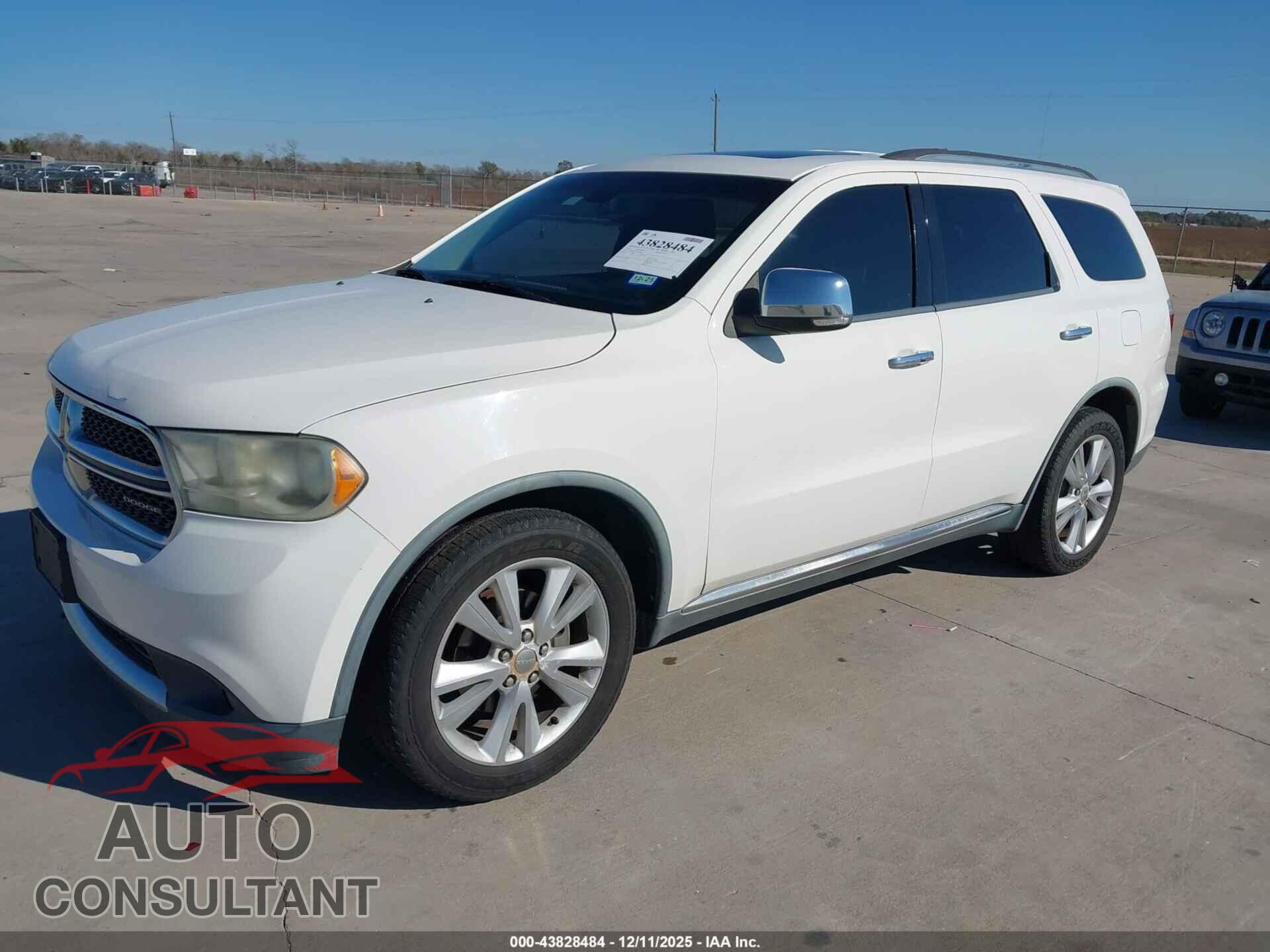 DODGE DURANGO 2011 - 1D4RE4GG5BC662891