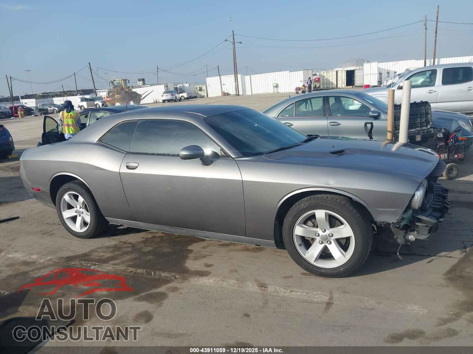 DODGE CHALLENGER 2012 - 2C3CDYAG3CH181207
