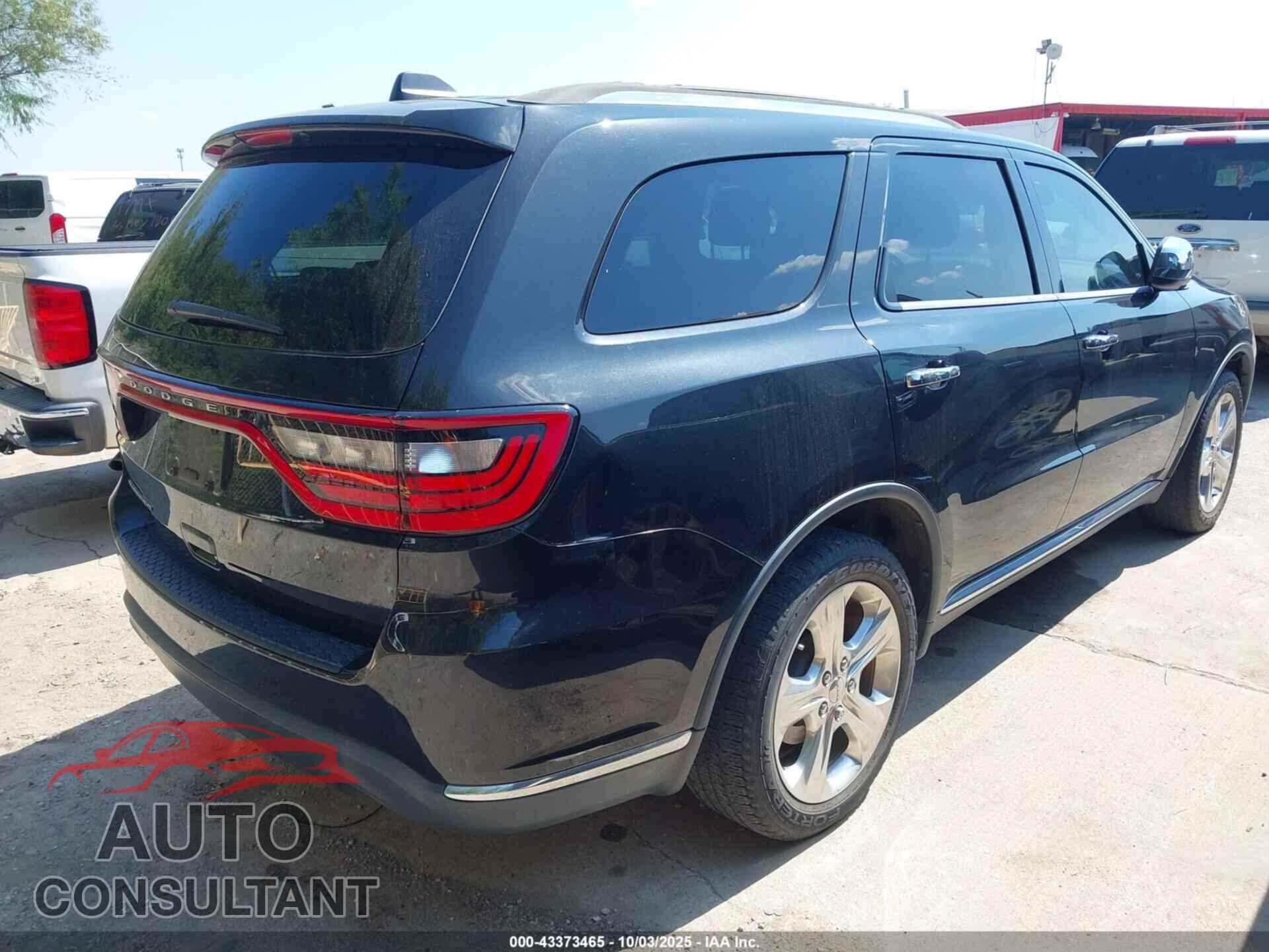 DODGE DURANGO 2015 - 1C4RDHAG8FC689489