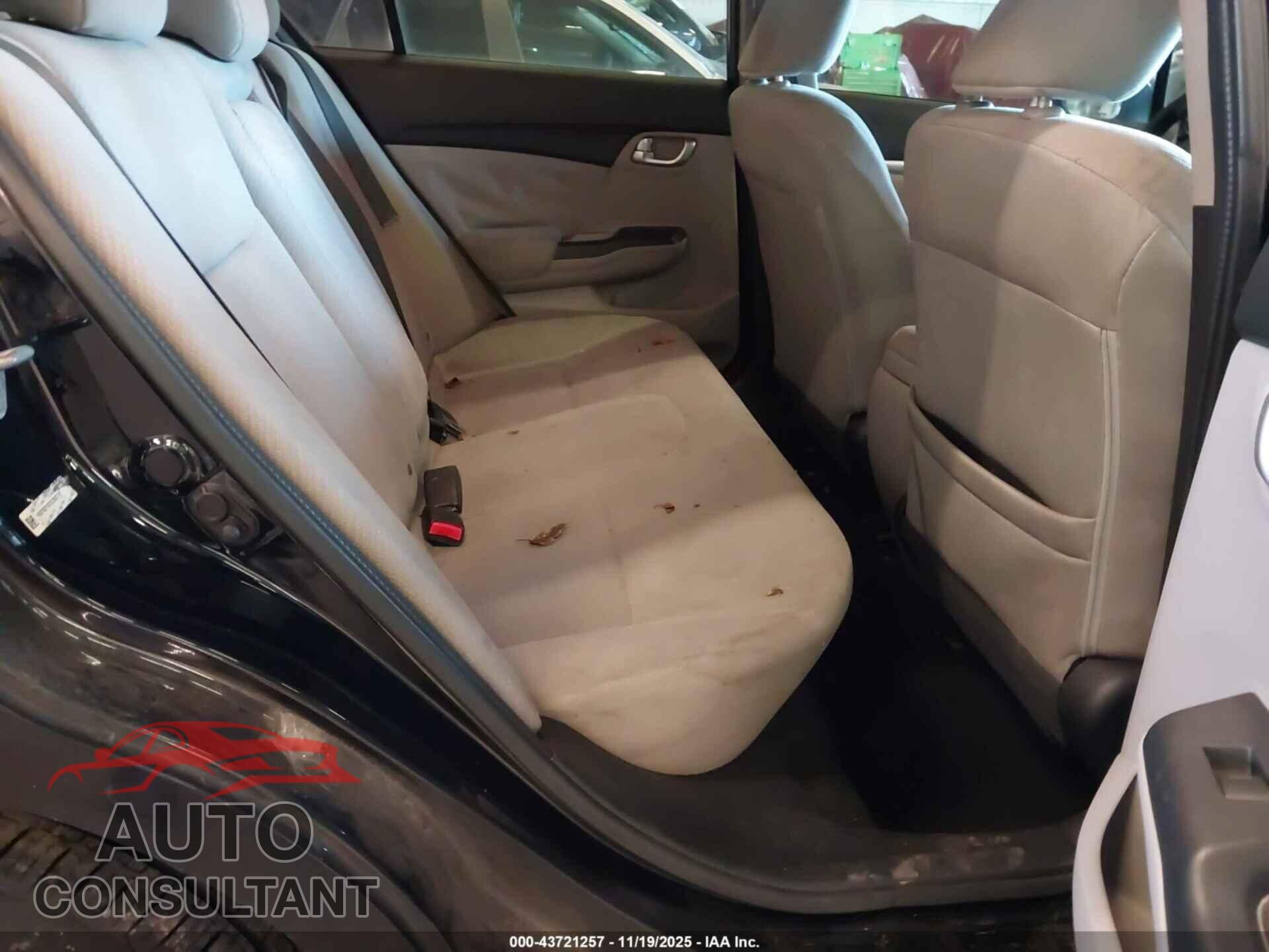 HONDA CIVIC 2013 - 19XFB2F82DE203739