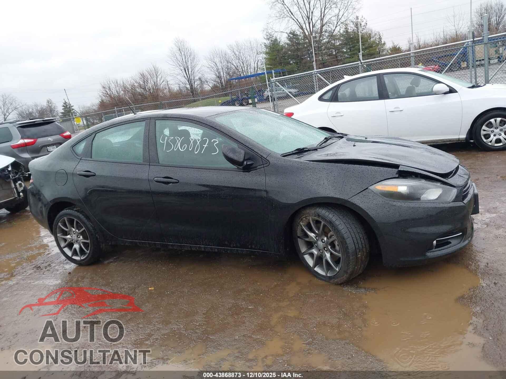 DODGE DART 2013 - 1C3CDFBA4DD331872