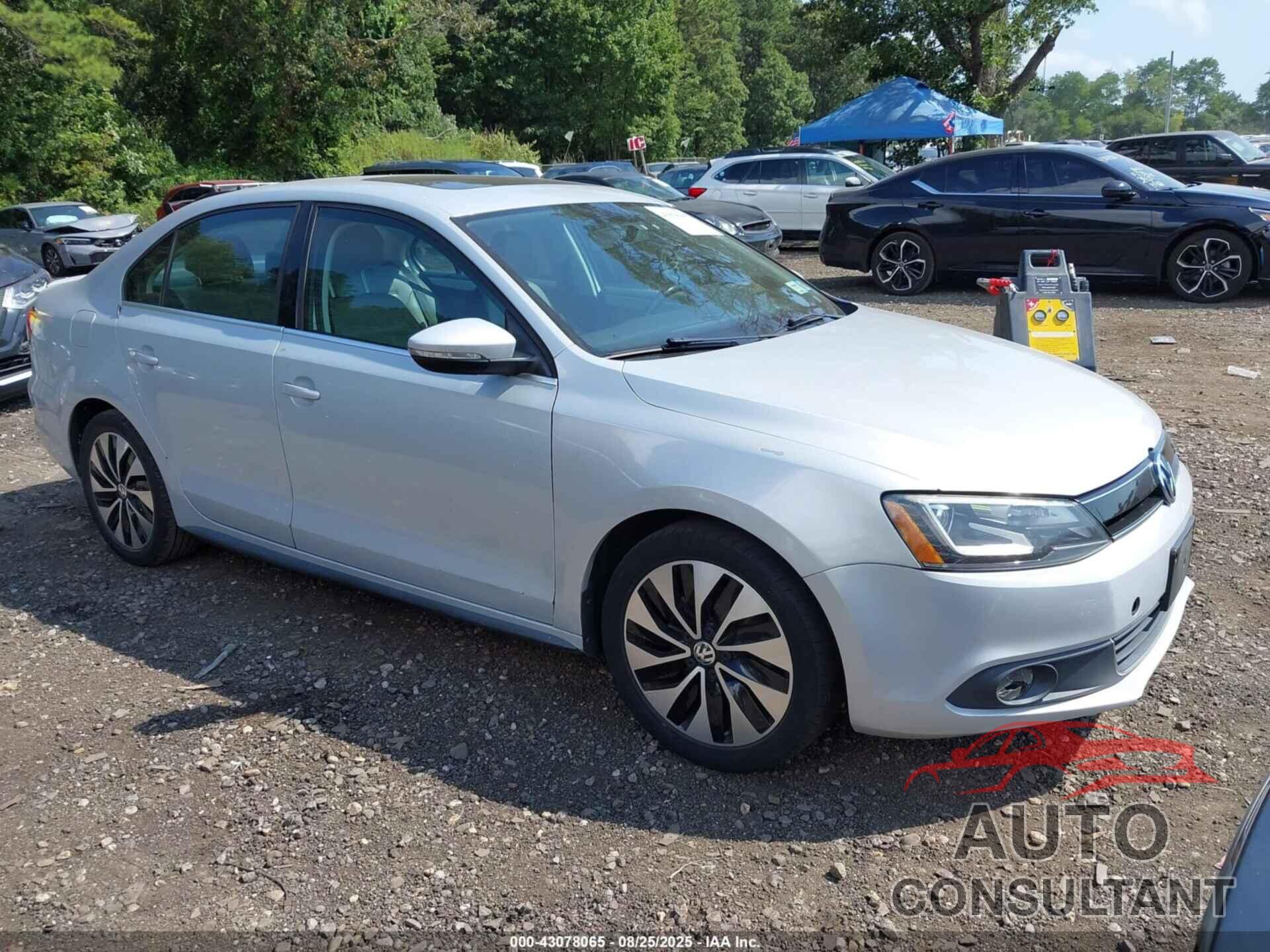 VOLKSWAGEN JETTA HYBRID 2013 - 3VW637AJ3DM297587