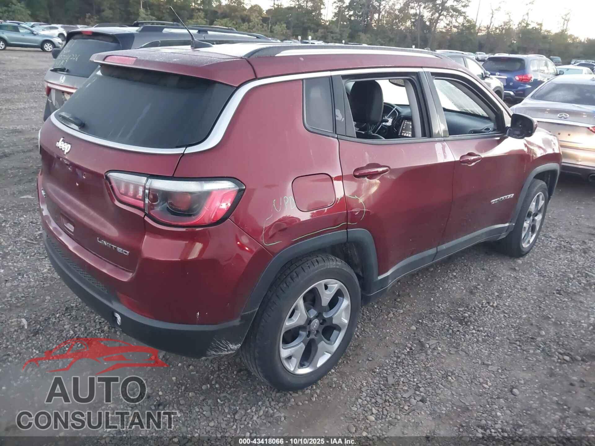 JEEP COMPASS 2021 - 3C4NJDCB8MT512251