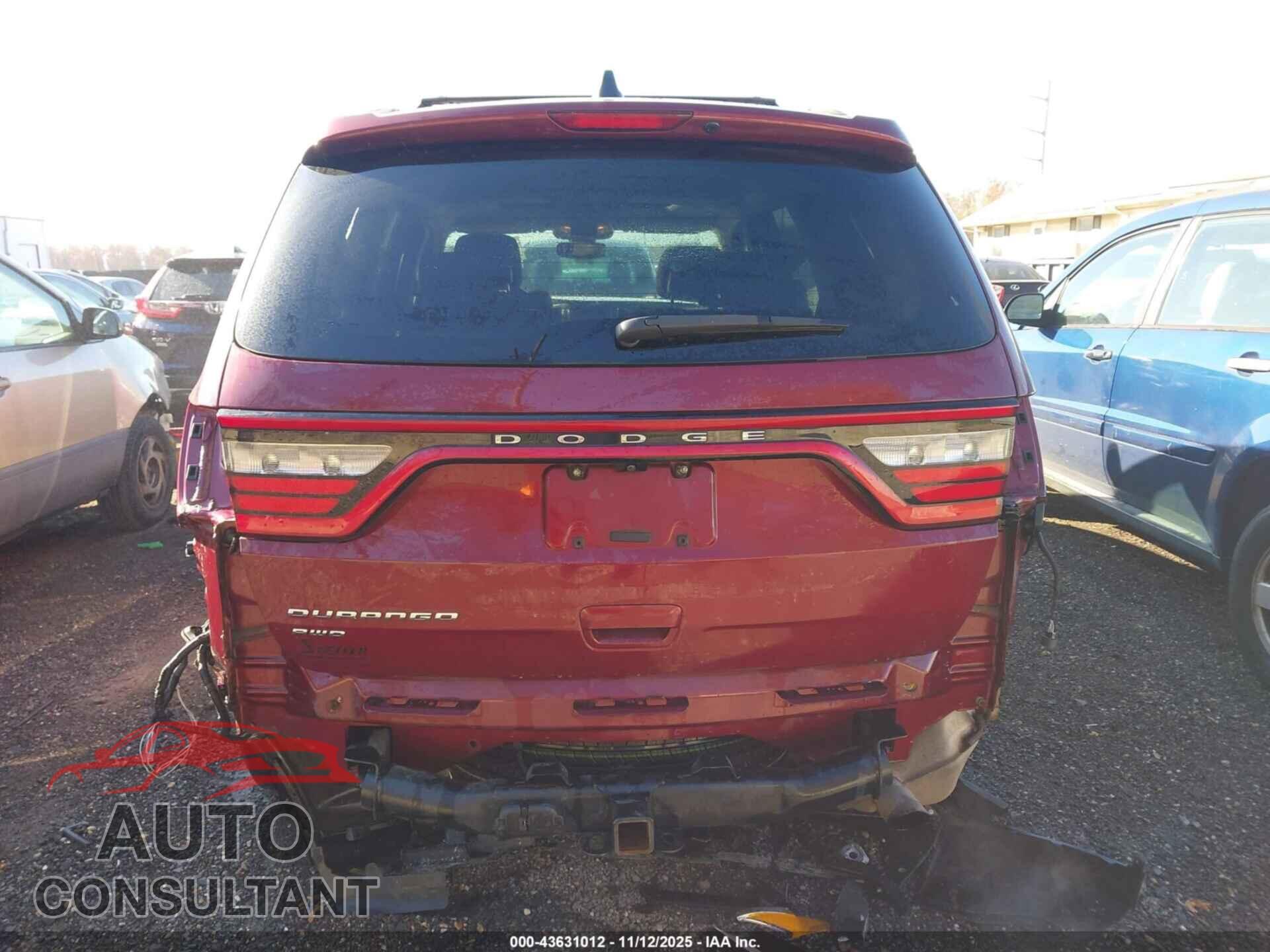 DODGE DURANGO 2017 - 1C4RDJAGXHC839855
