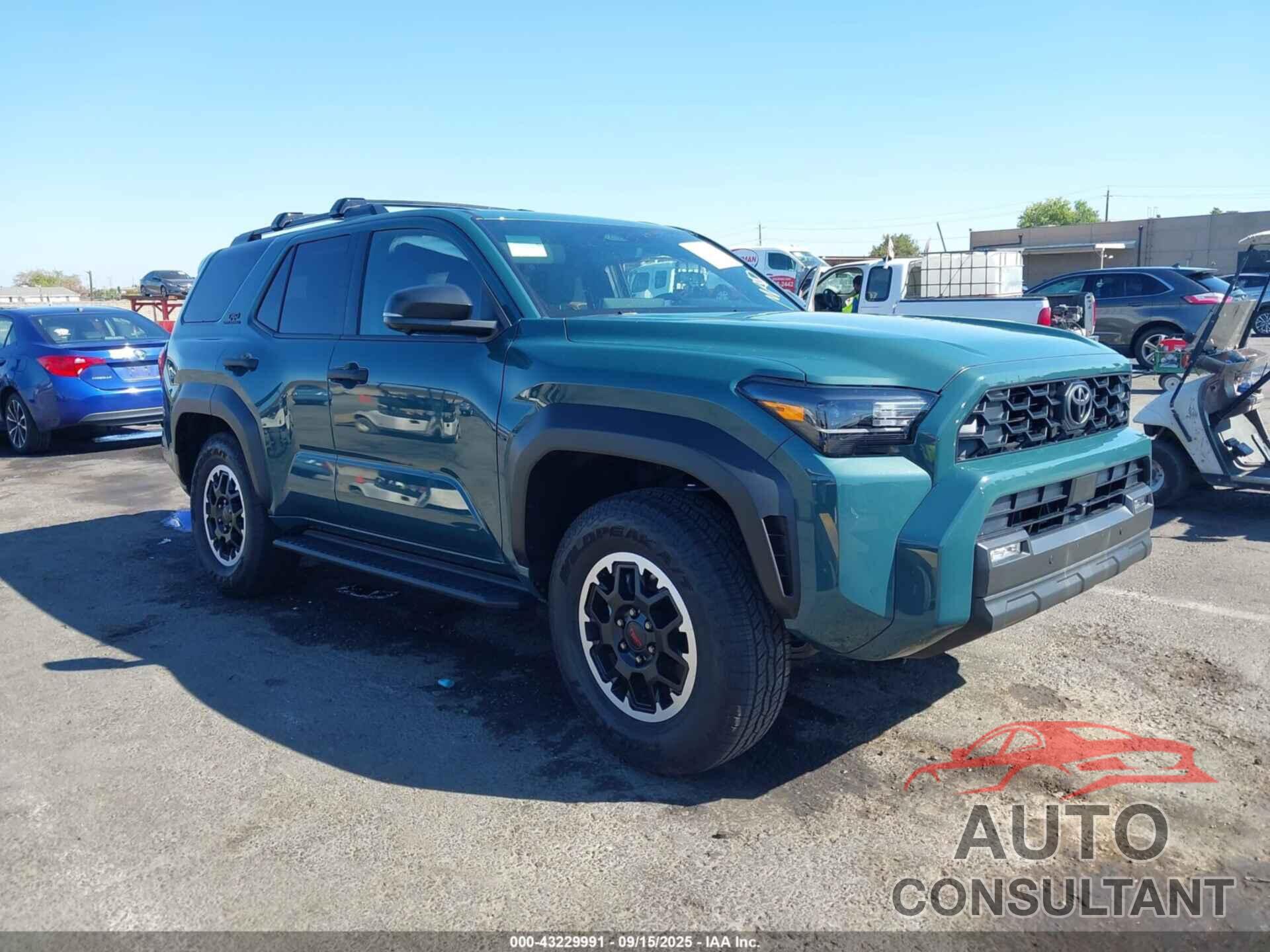 TOYOTA 4RUNNER 2025 - JTEVA5BR6S5019553
