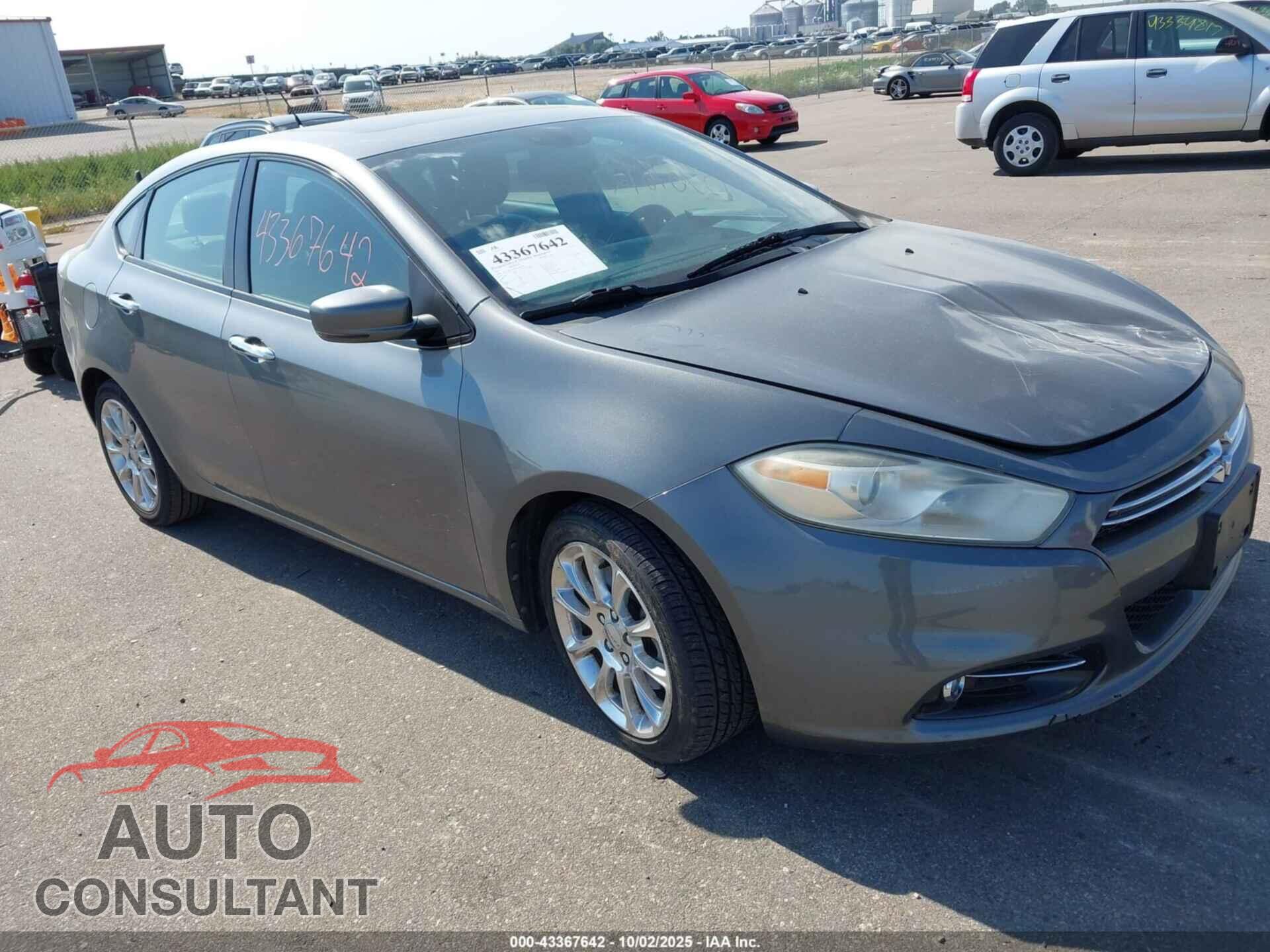 DODGE DART 2013 - 1C3CDFCA5DD714718