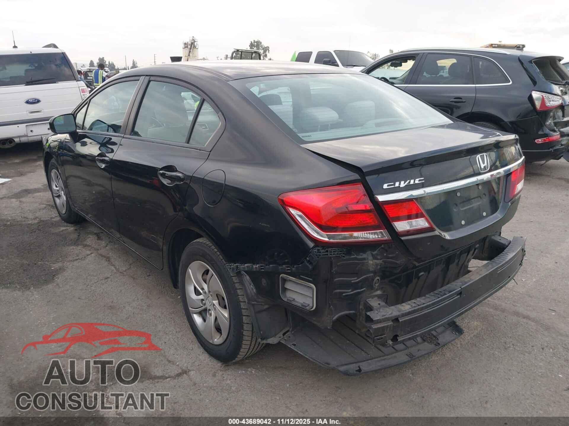 HONDA CIVIC 2014 - 19XFB2F55EE219599