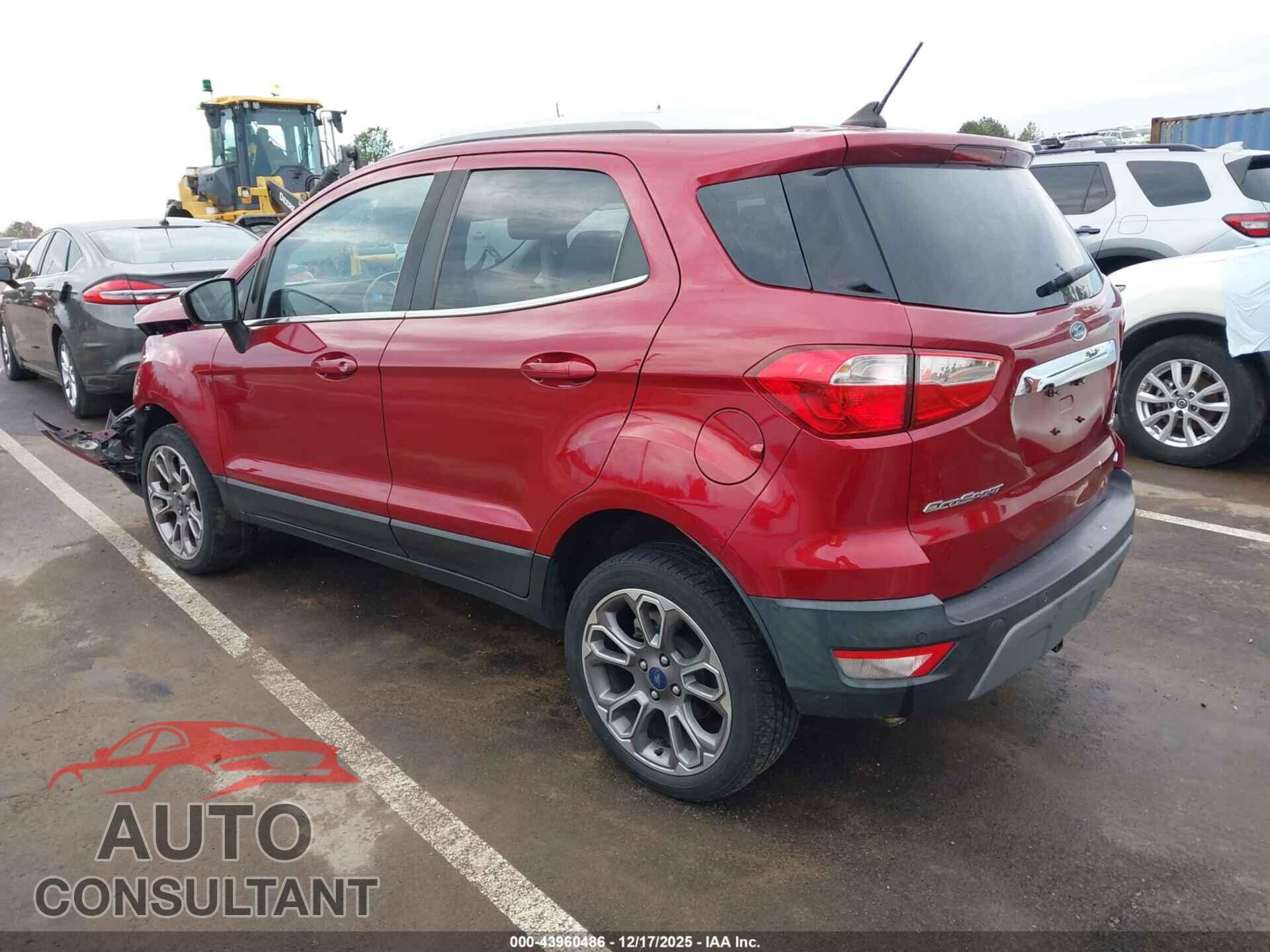 FORD ECOSPORT 2020 - MAJ6S3KL1LC320921