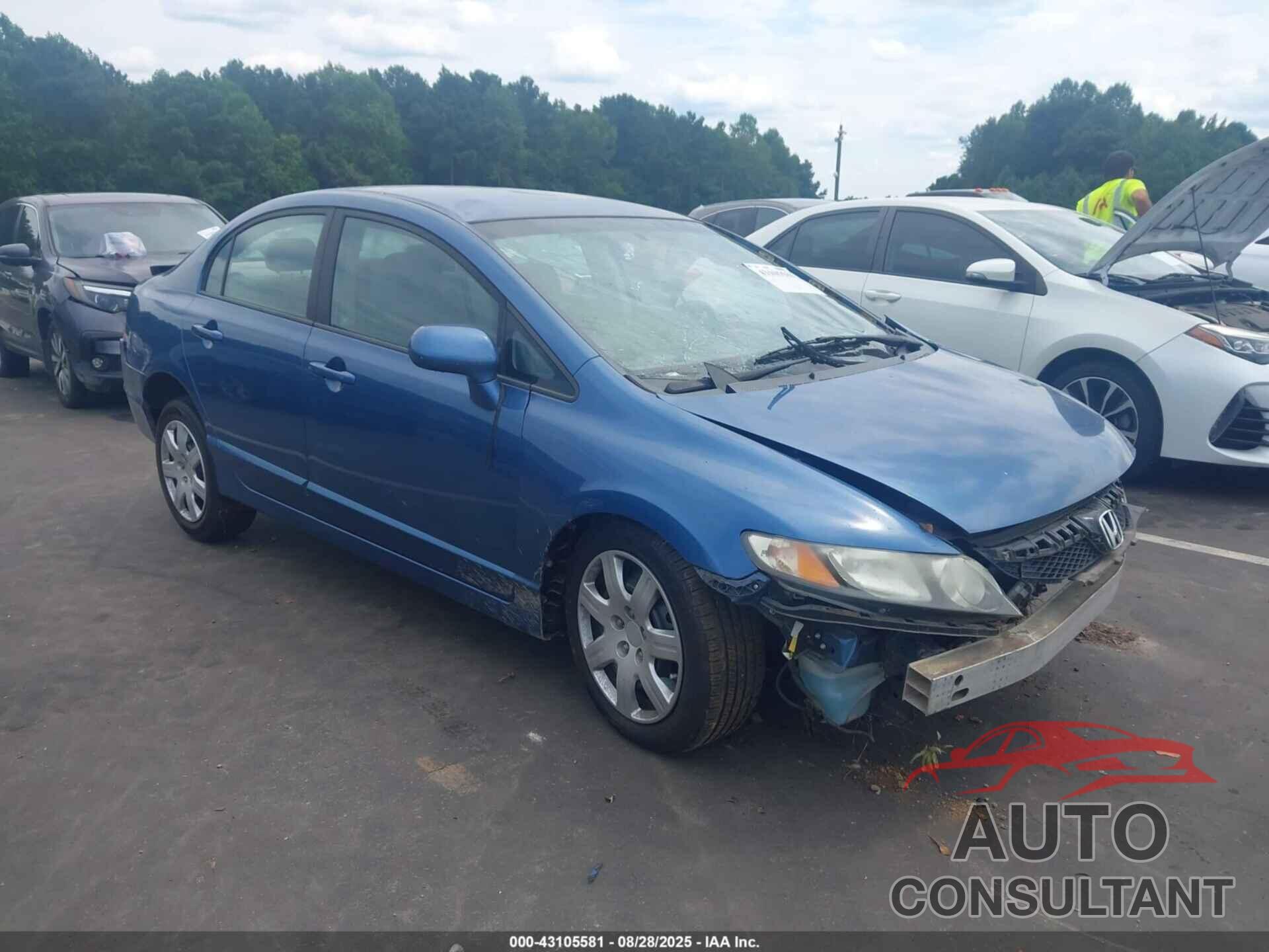 HONDA CIVIC 2009 - 19XFA16589E030450
