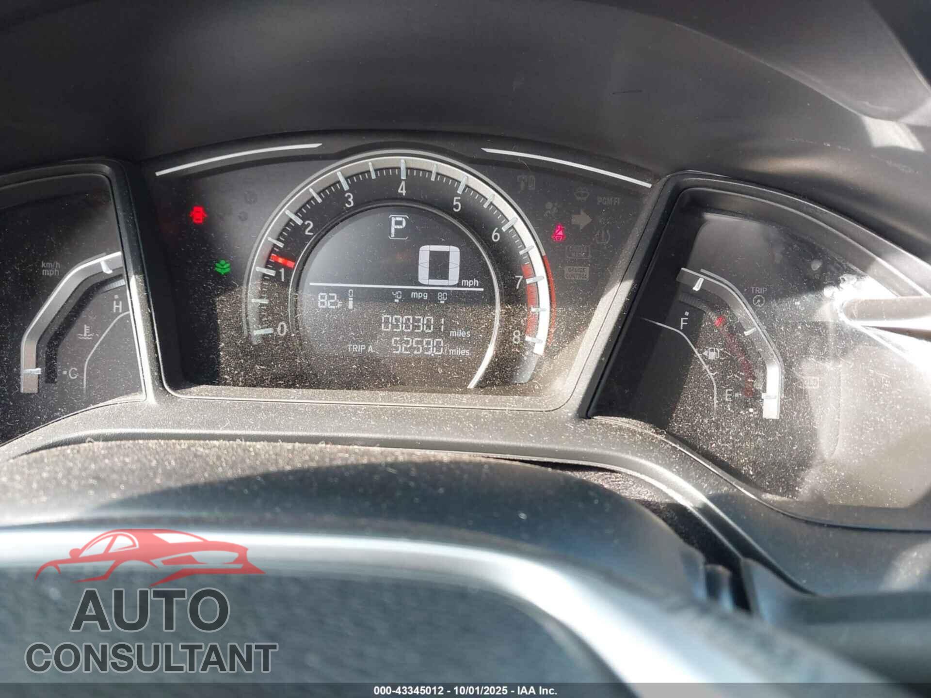 HONDA CIVIC 2017 - 19XFC2F52HE036159