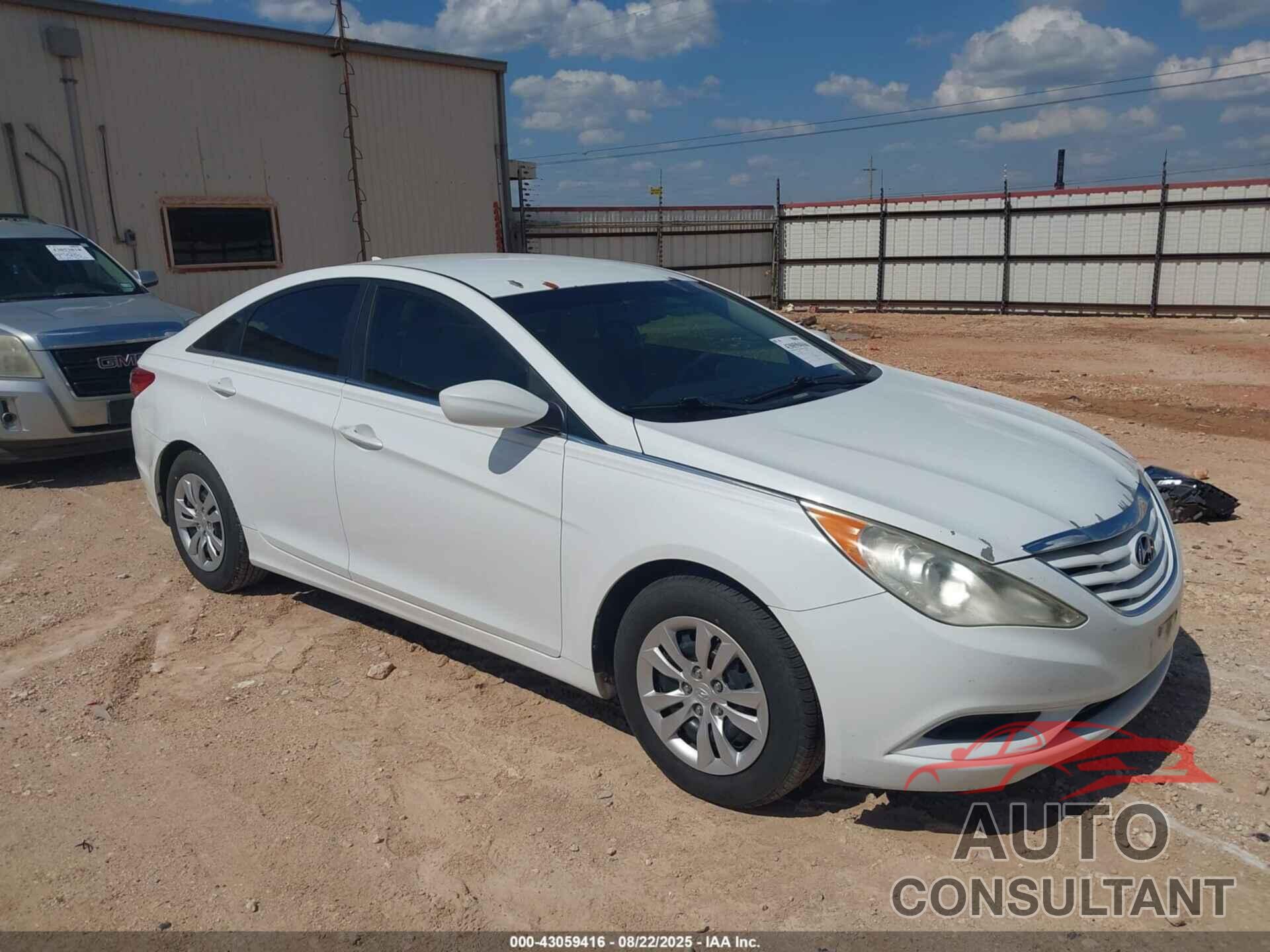 HYUNDAI SONATA 2012 - 5NPEB4AC3CH466593