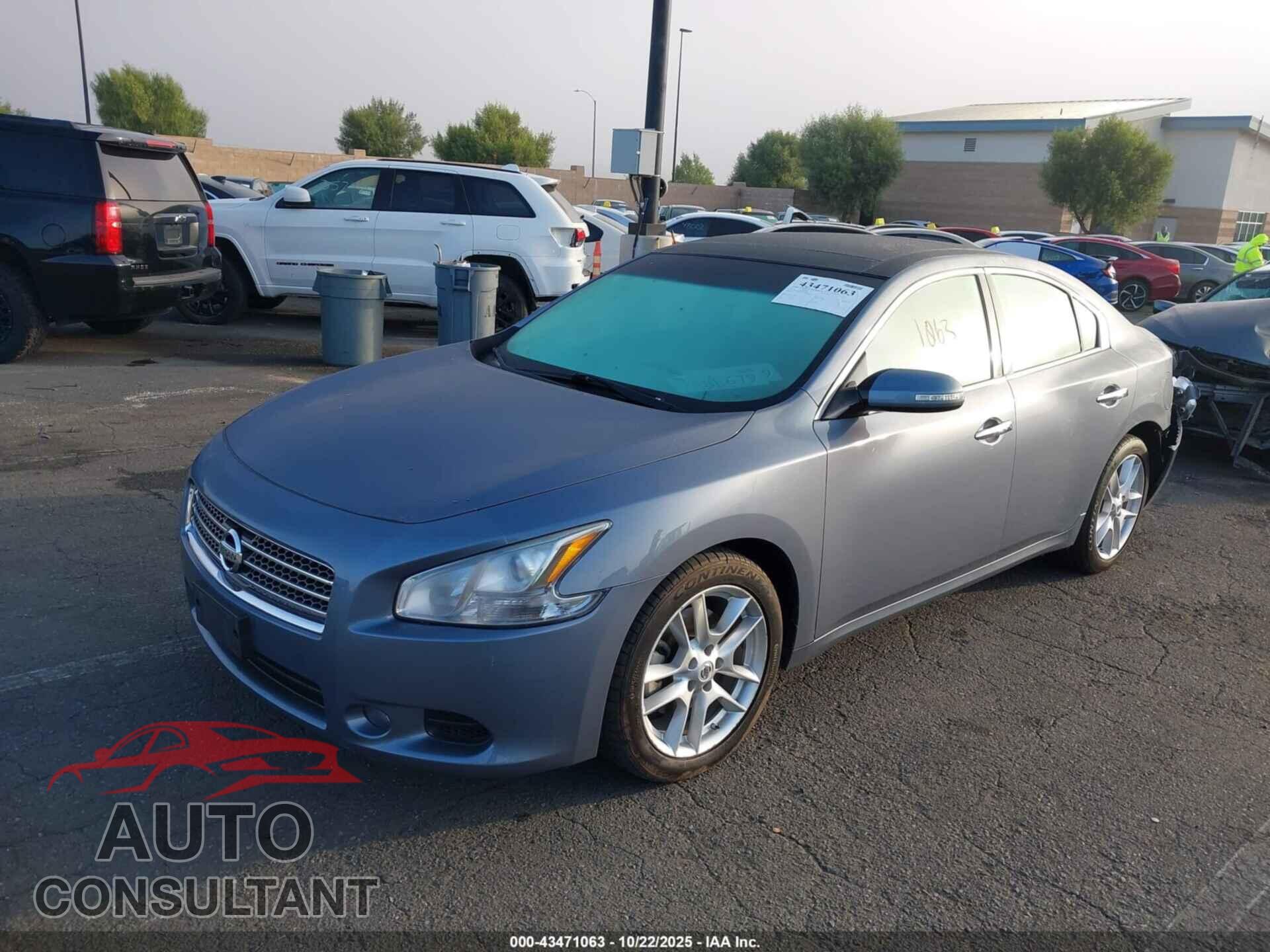 NISSAN MAXIMA 2011 - 1N4AA5AP1BC867280