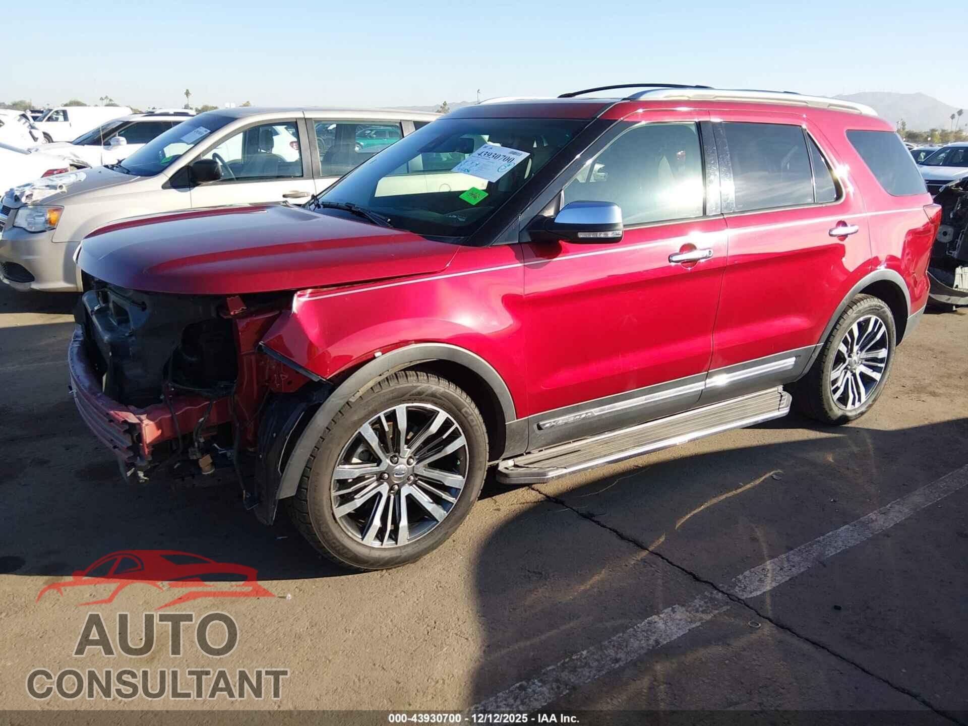 FORD EXPLORER 2016 - 1FM5K8HT3GGB73036
