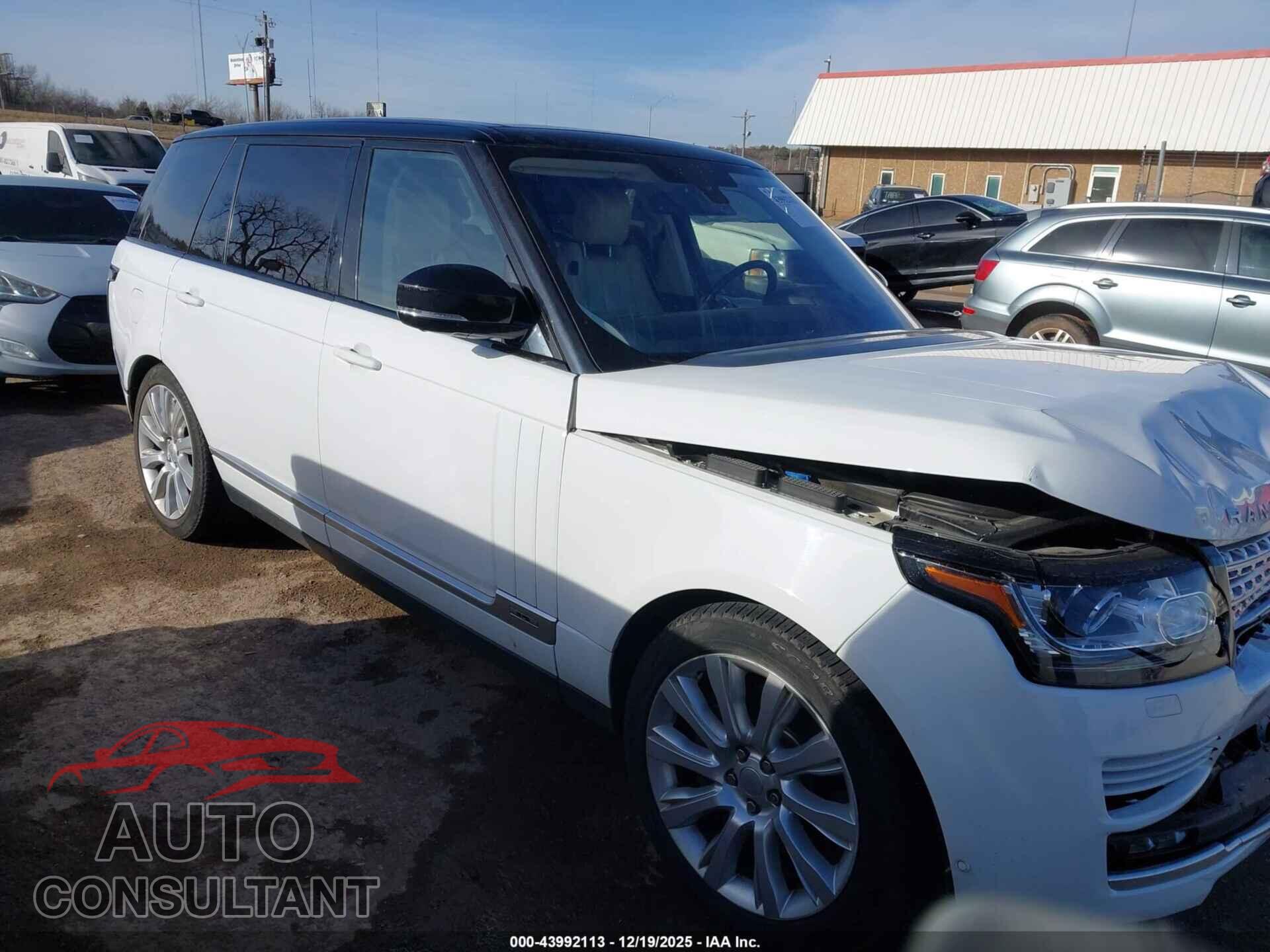 LAND ROVER RANGE ROVER 2016 - SALGS3EF4GA257683