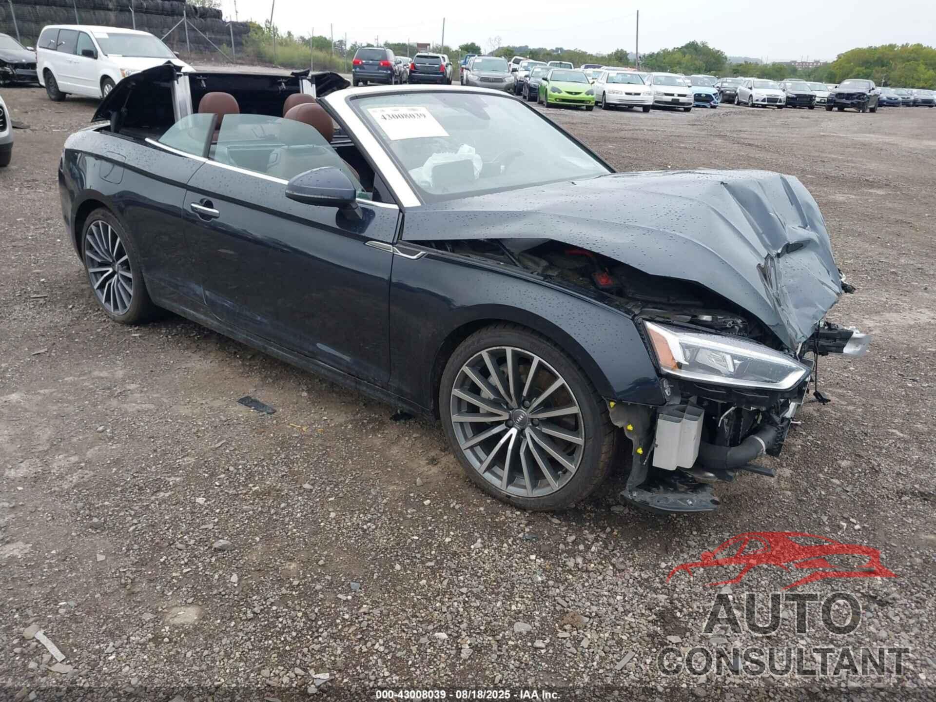 AUDI A5 2018 - WAU2NGF52JN020919